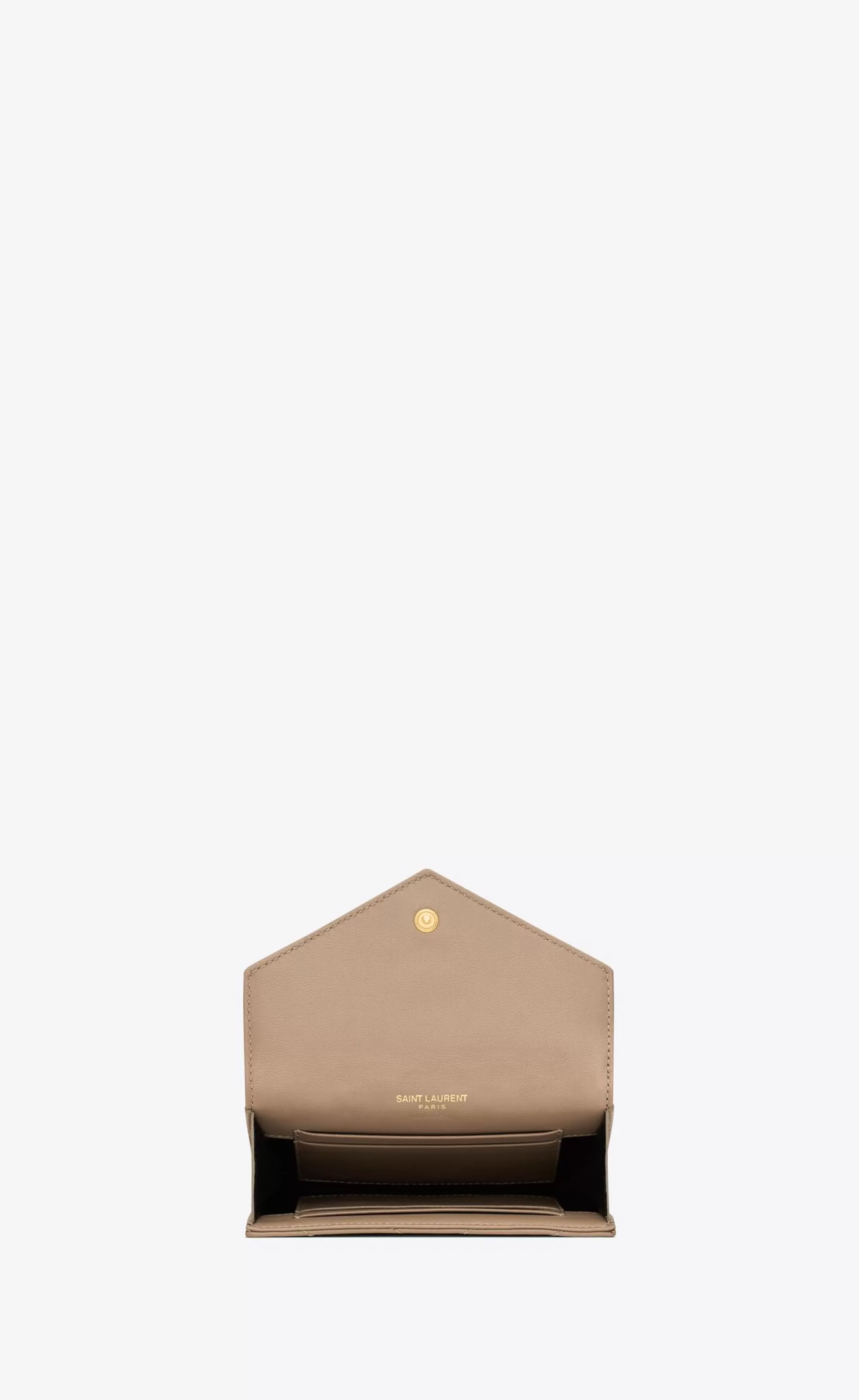 Women Saint Laurent WALLETS^CASSANDRE MATELASSÉ SMALL ENVELOPE WALLET IN LAMBSKIN | | YSL.com