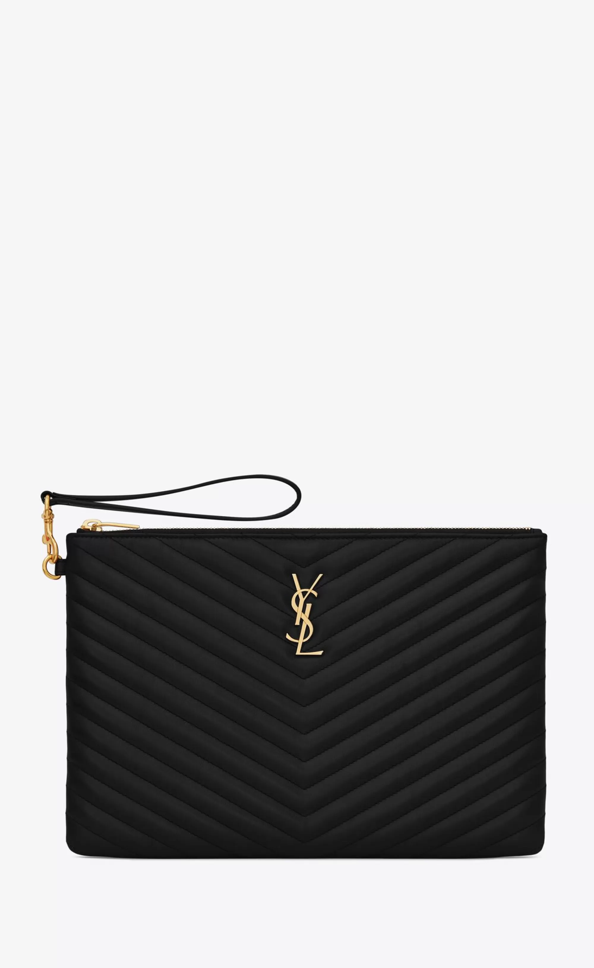 Women Saint Laurent pouches^CASSANDRE MATELASSÉ Tablet Pouch In Quilted Leather | | YSL.com