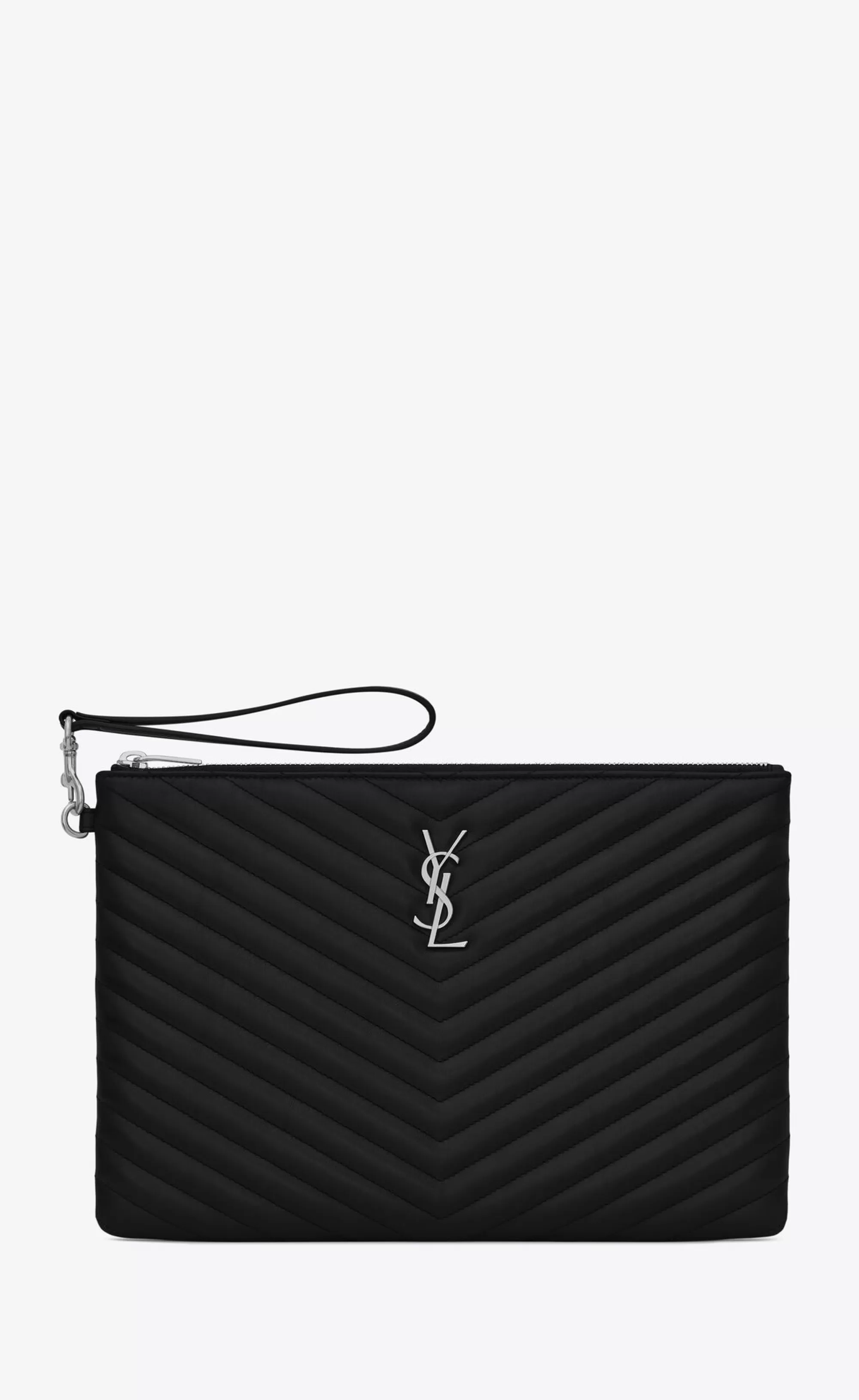 Women Saint Laurent pouches^CASSANDRE MATELASSÉ Tablet Pouch In Quilted Leather | | YSL.com