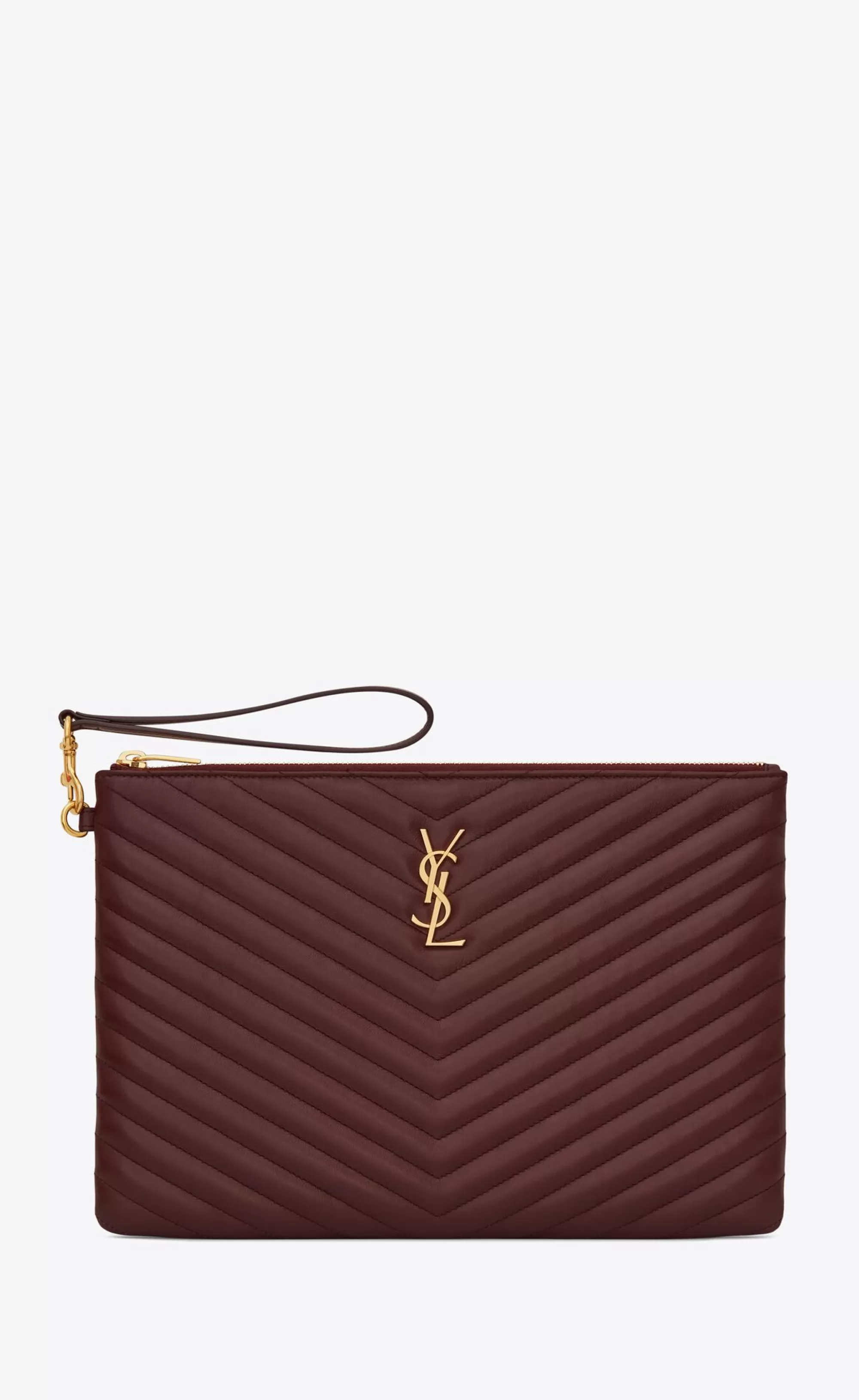 Women Saint Laurent pouches^CASSANDRE MATELASSÉ Tablet Pouch In Quilted Leather | | YSL.com