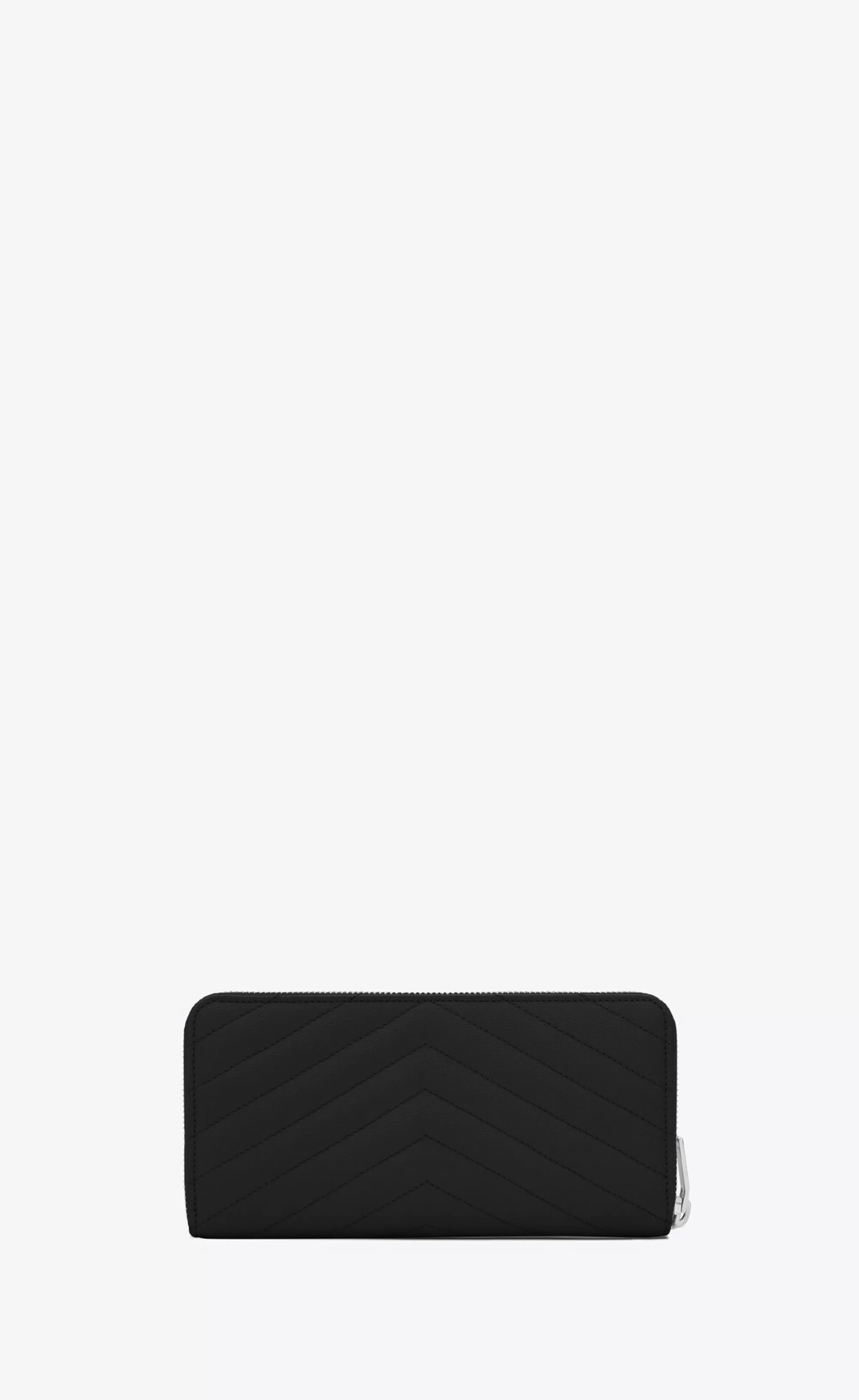 Women Saint Laurent WALLETS^CASSANDRE MATELASSÉ ZIP AROUND WALLET IN GRAIN DE POUDRE EMBOSSED LEATHER | | YSL.com