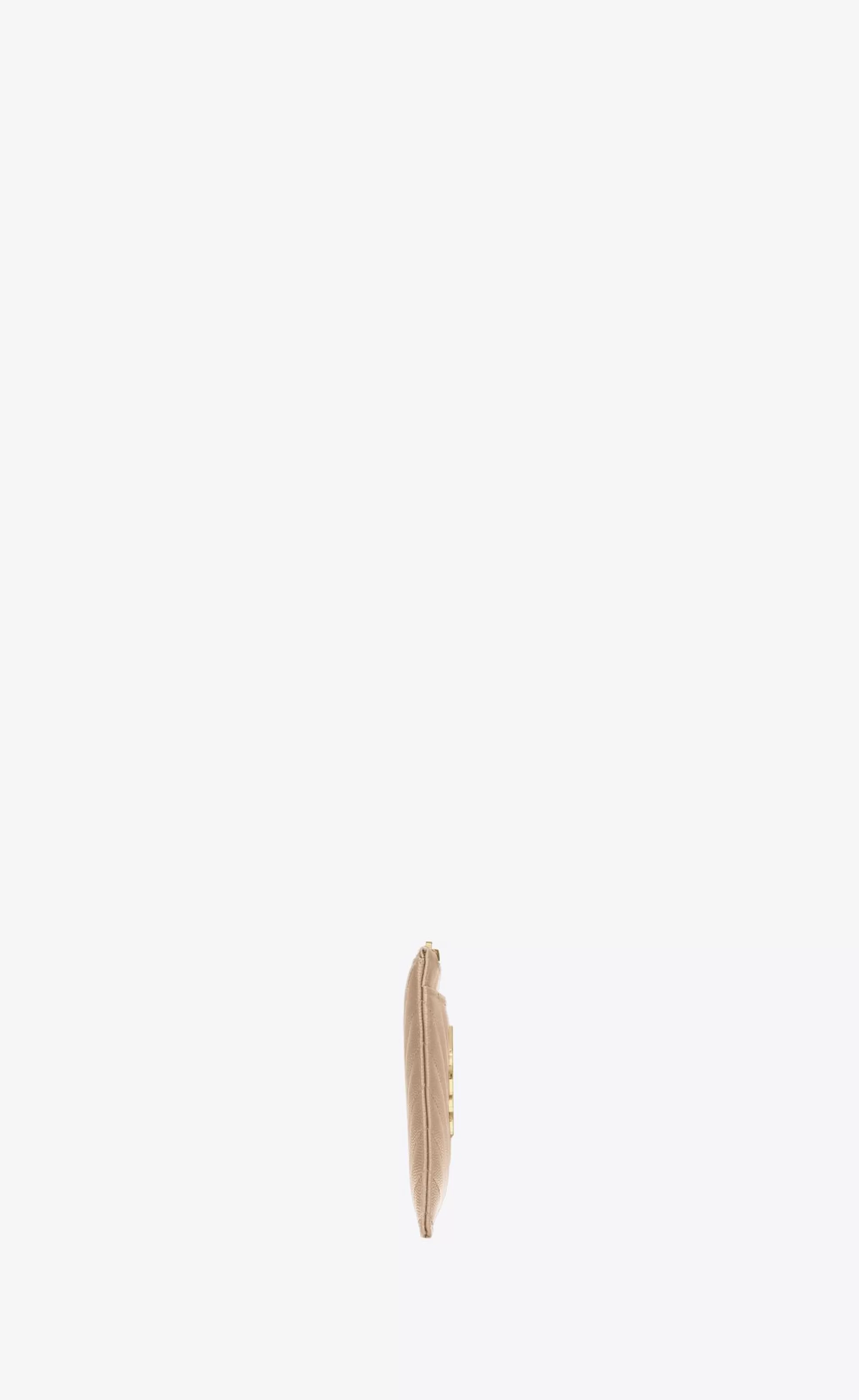Women Saint Laurent pouches^CASSANDRE MATELASSÉ Zipped Pouch In Grain De Poudre Embossed Leather | | YSL.com