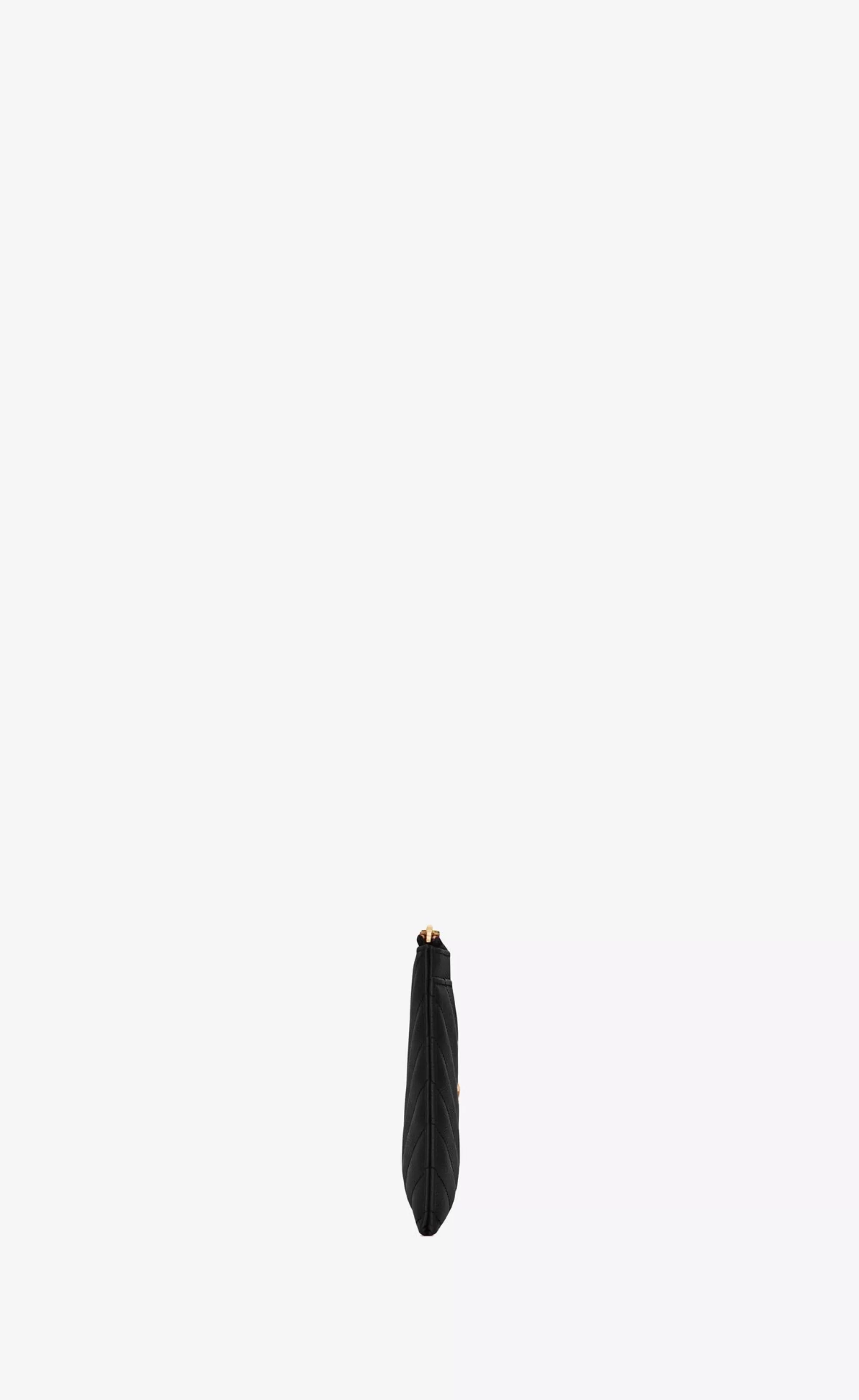 Women Saint Laurent pouches^CASSANDRE MATELASSÉ Zipped Pouch In Grain De Poudre Embossed Leather | | YSL.com