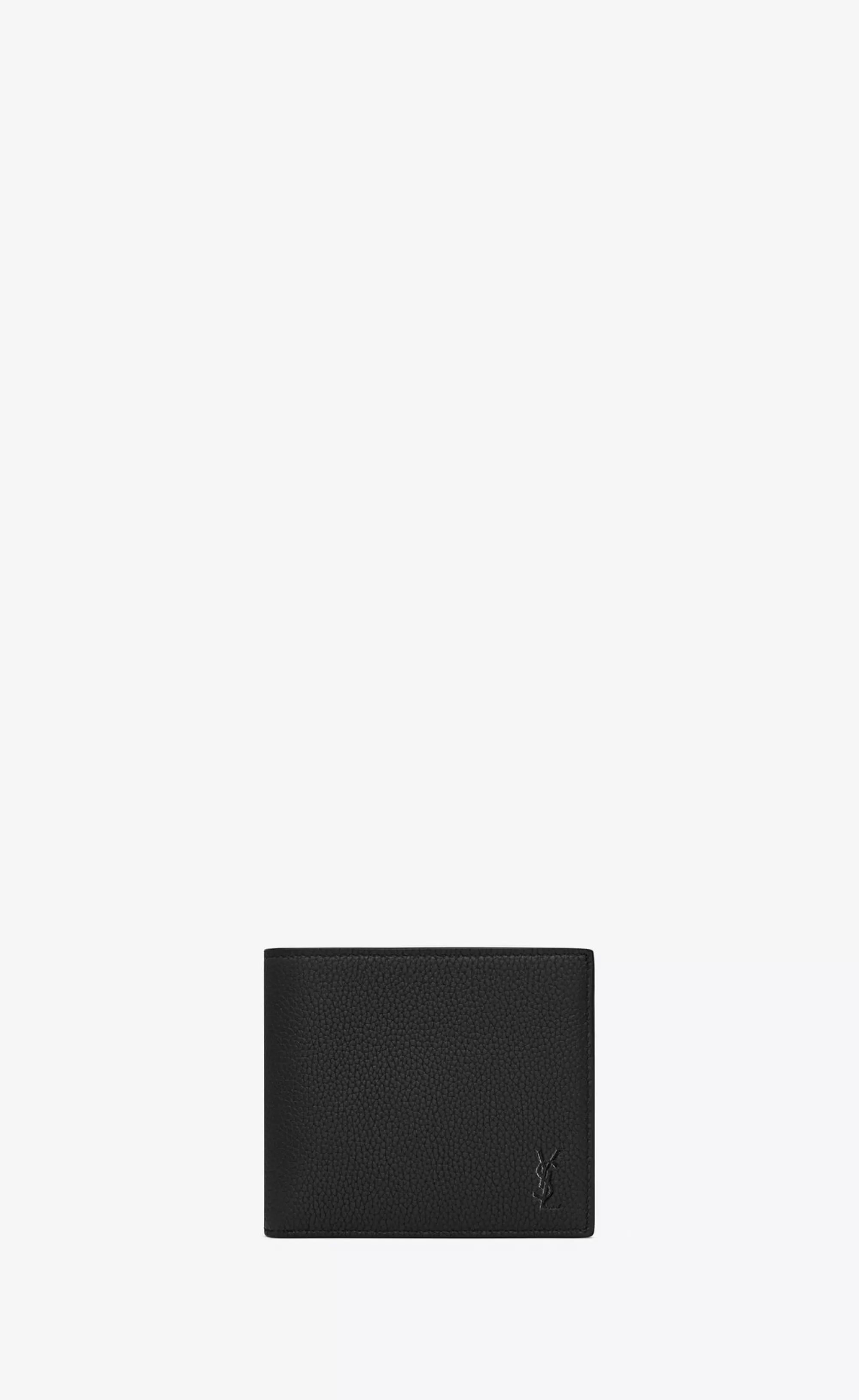 Saint Laurent WALLETS^CASSANDRE SHADOW EAST/WEST WALLET WITH COIN PURSE IN GRAINED LEATHER | | YSL.com