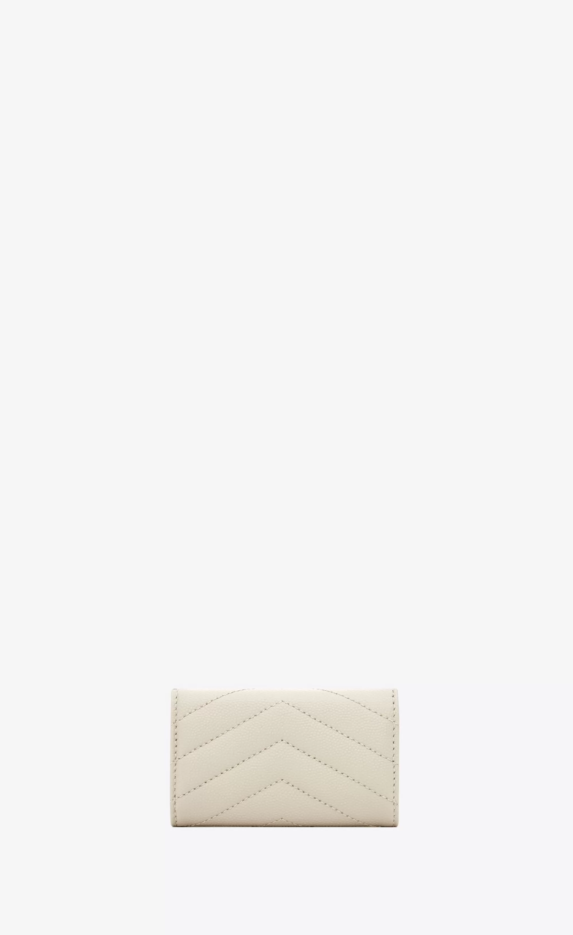 Women Saint Laurent SMALL ACCESSORIES^CASSANDRE SLIM KEY CASE IN GRAIN DE POUDRE EMBOSSED LEATHER | | YSL.com