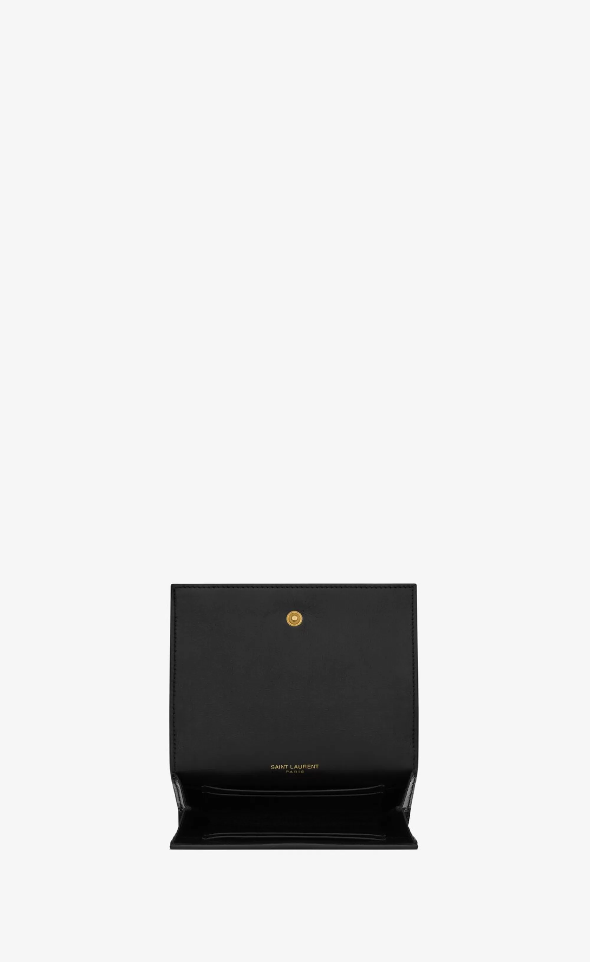 Women Saint Laurent WALLETS^CASSANDRE Small Envelope Wallet In Shiny Leather | | YSL.com