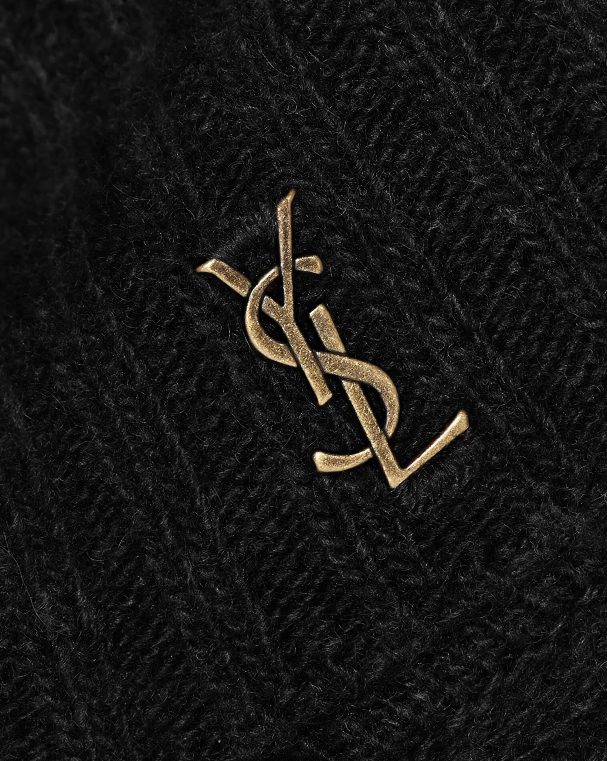 Women Saint Laurent KNITWEAR^CASSANDRE Turtleneck Sweater In Wool And Cashmere | | YSL.com