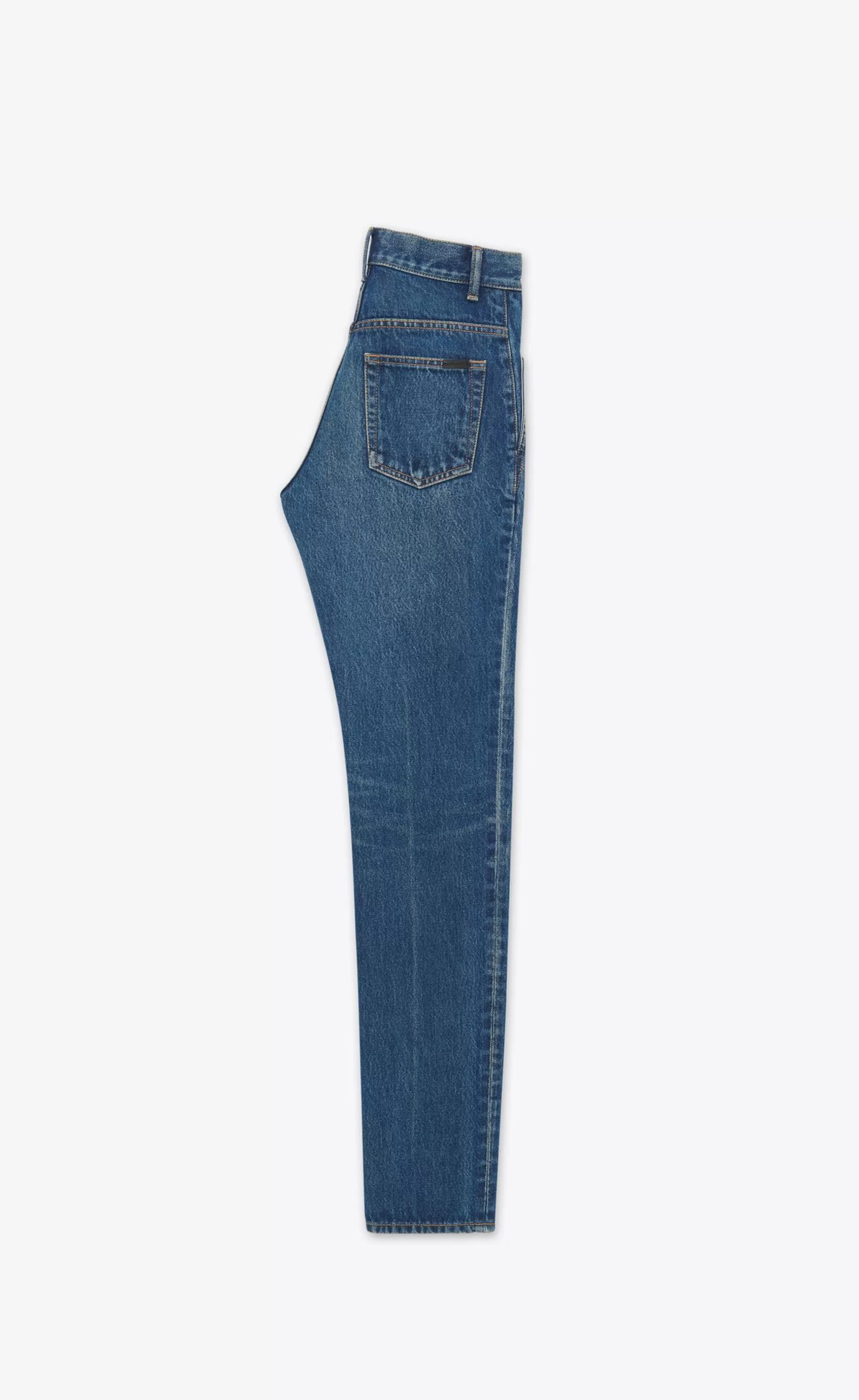 Women Saint Laurent Denim^CINDY Jeans In Denim | | YSL.com