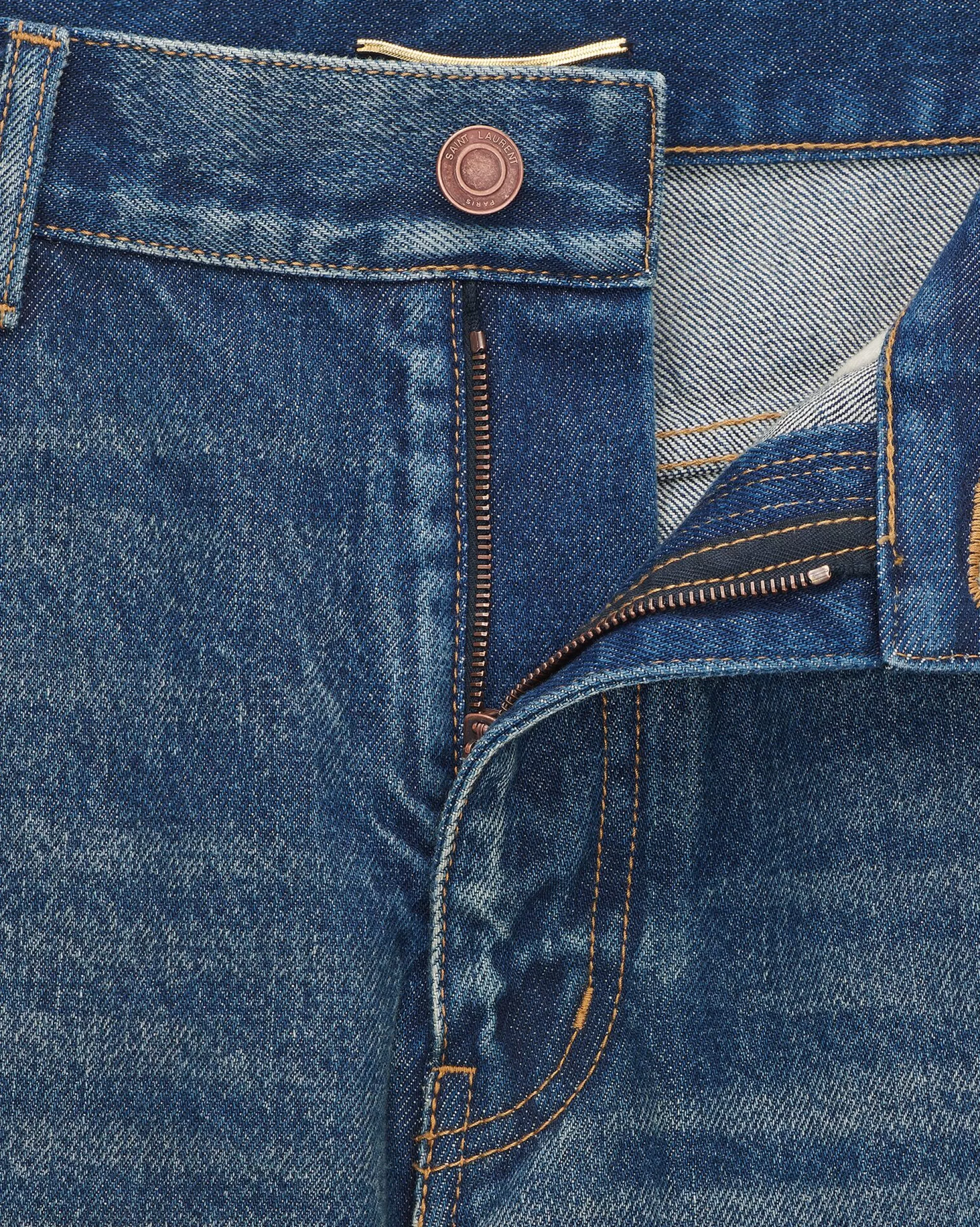 Women Saint Laurent Denim^CINDY Jeans In Denim | | YSL.com