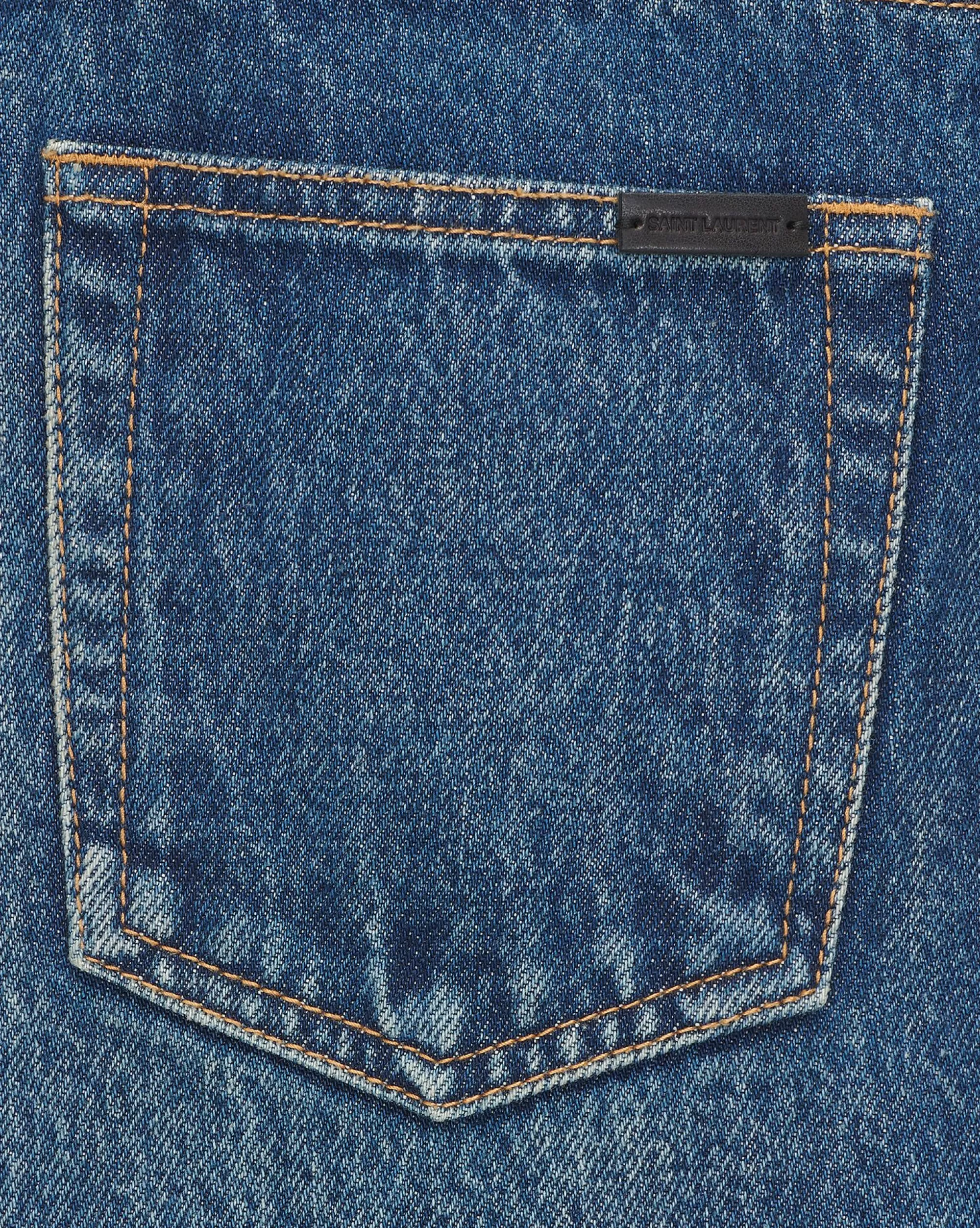 Women Saint Laurent Denim^CINDY Jeans In Denim | | YSL.com