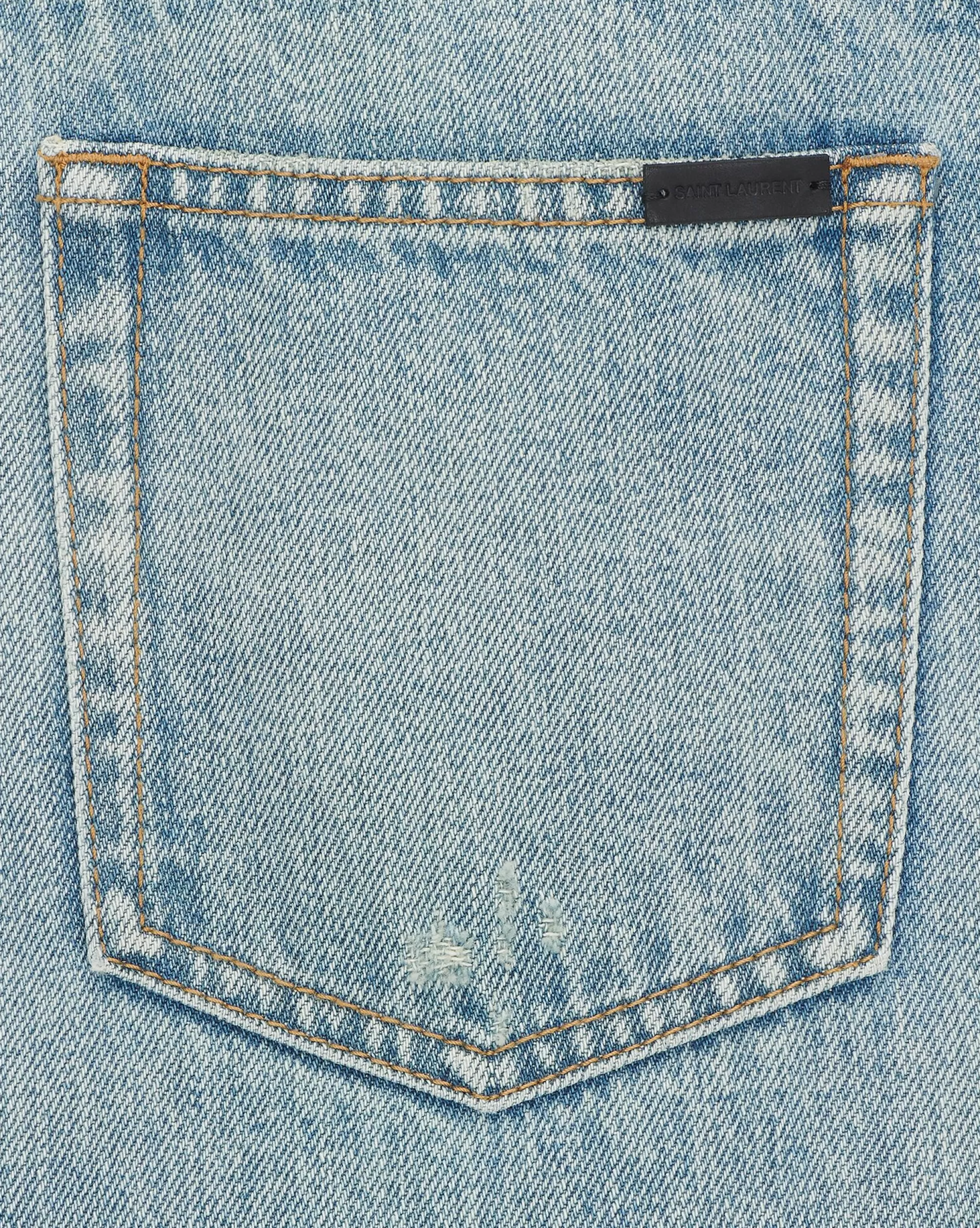 Women Saint Laurent Denim^CINDY Jeans In Denim | | YSL.com