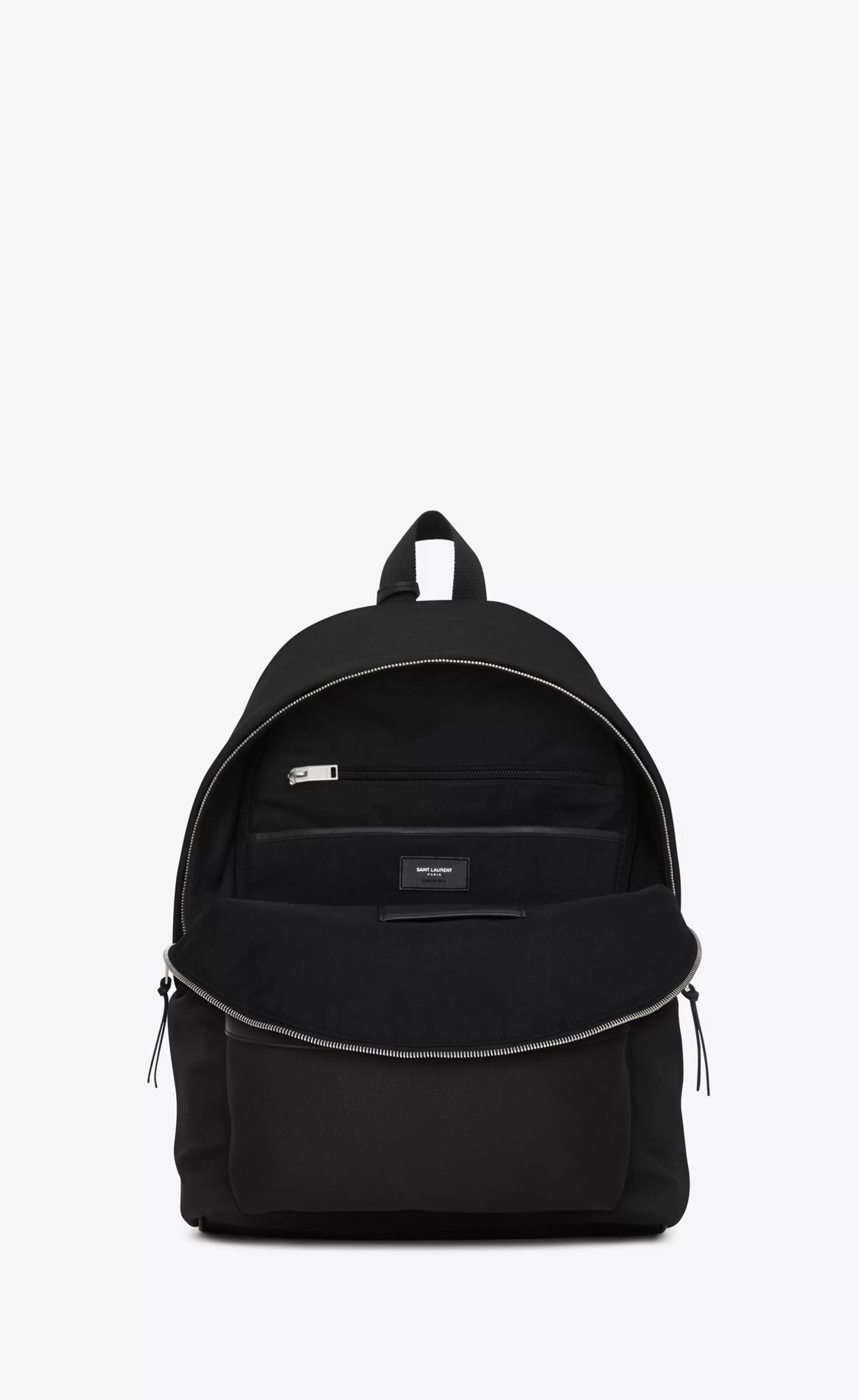 Saint Laurent BACKPACKS^City Backpack In Canvas, Nylon And Leather | | YSL.com