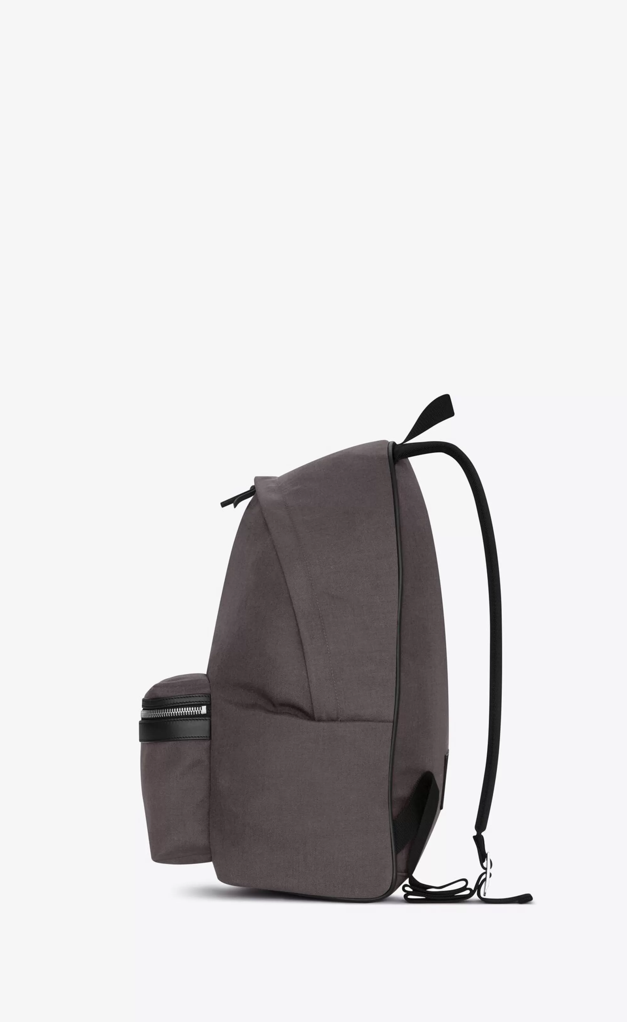Saint Laurent BACKPACKS^City Backpack In Nylon Canvas And Leather | | YSL.com