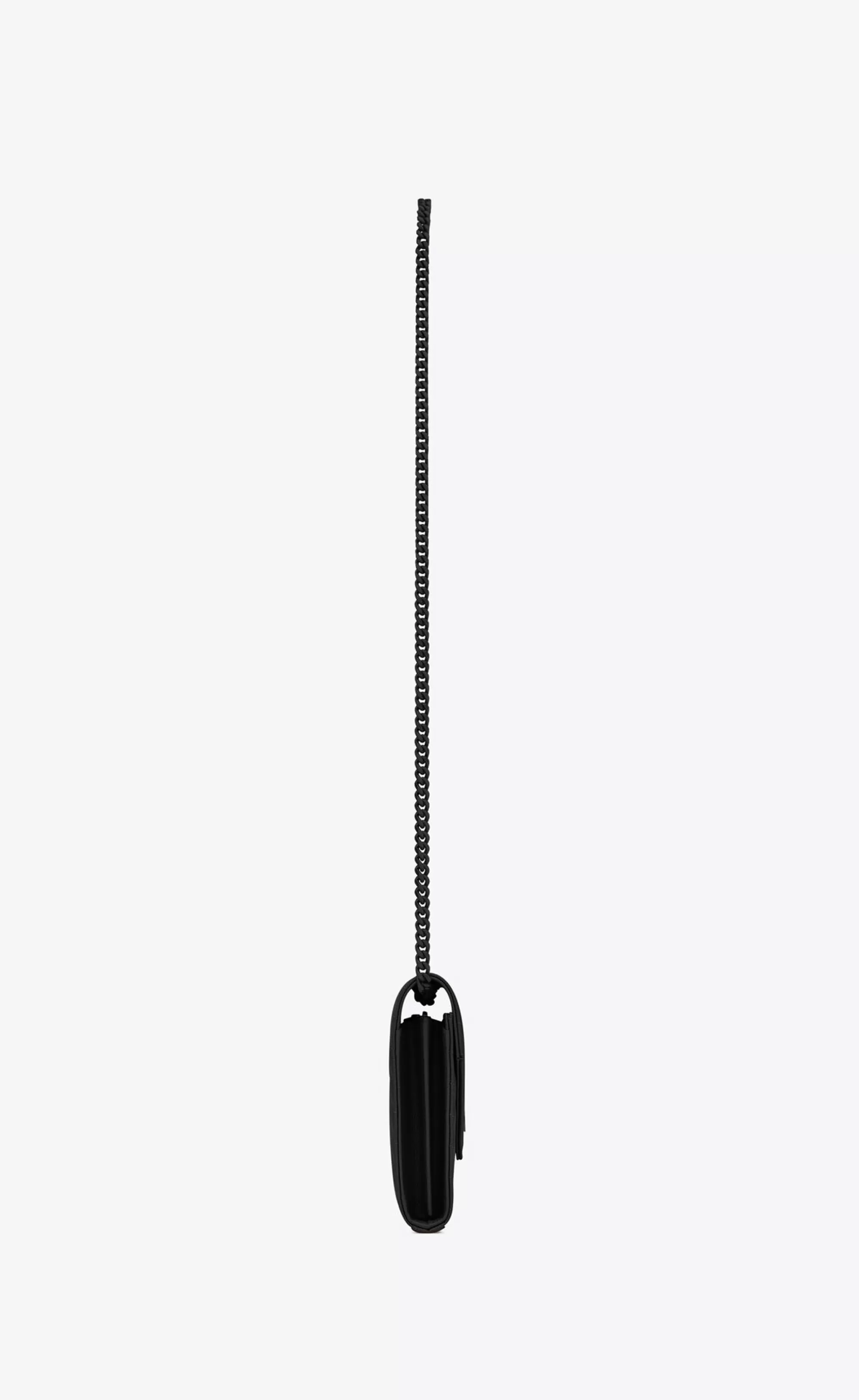 Women Saint Laurent CHAIN WALLETS^CLASSIC CASSANDRE CHAIN WALLET IN GRAIN DE POUDRE LEATHER | | YSL.com