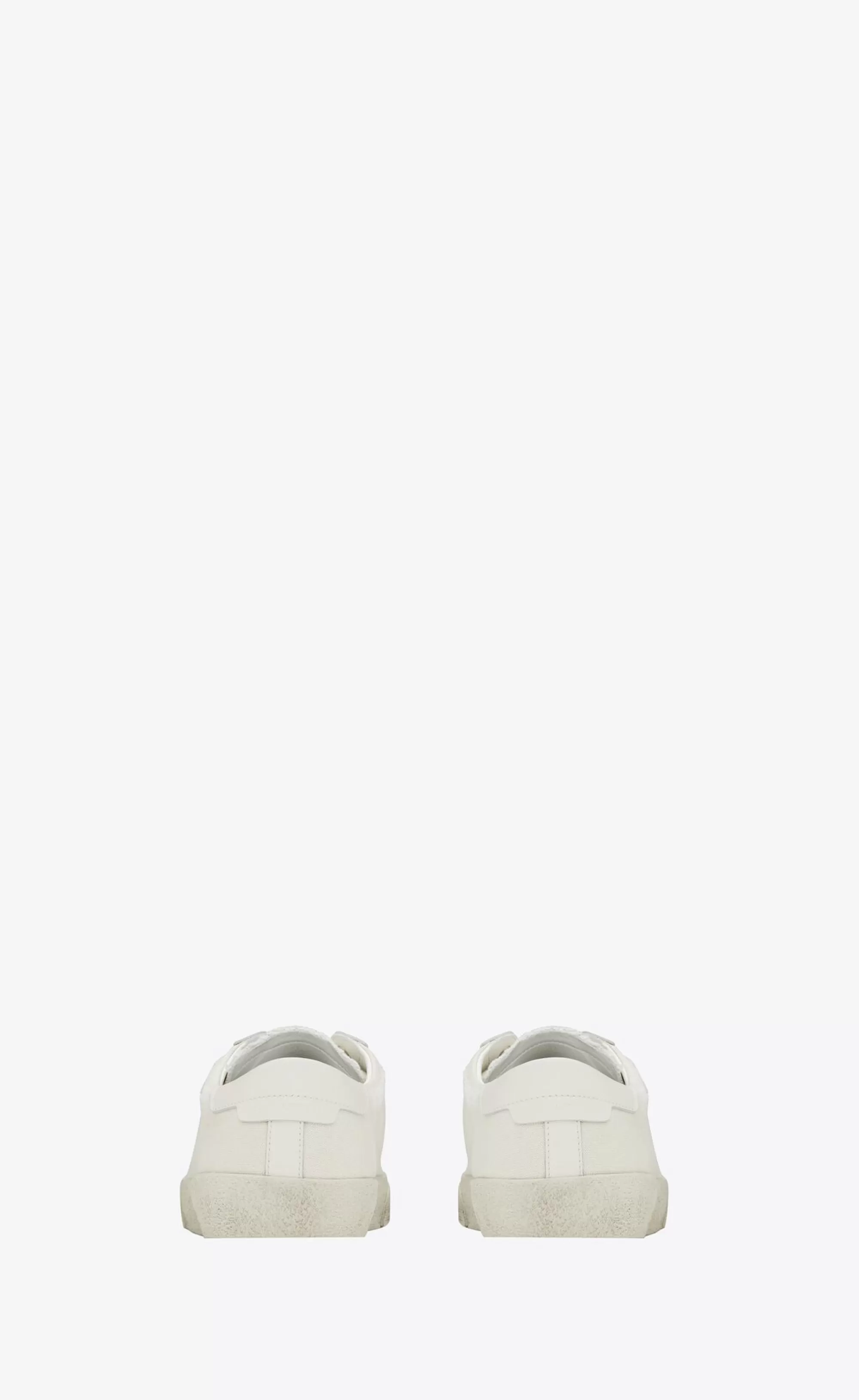 Women Saint Laurent SNEAKERS^Court Classic Sl/06 Embroidered Sneakers In Canvas And Leather | | YSL.com