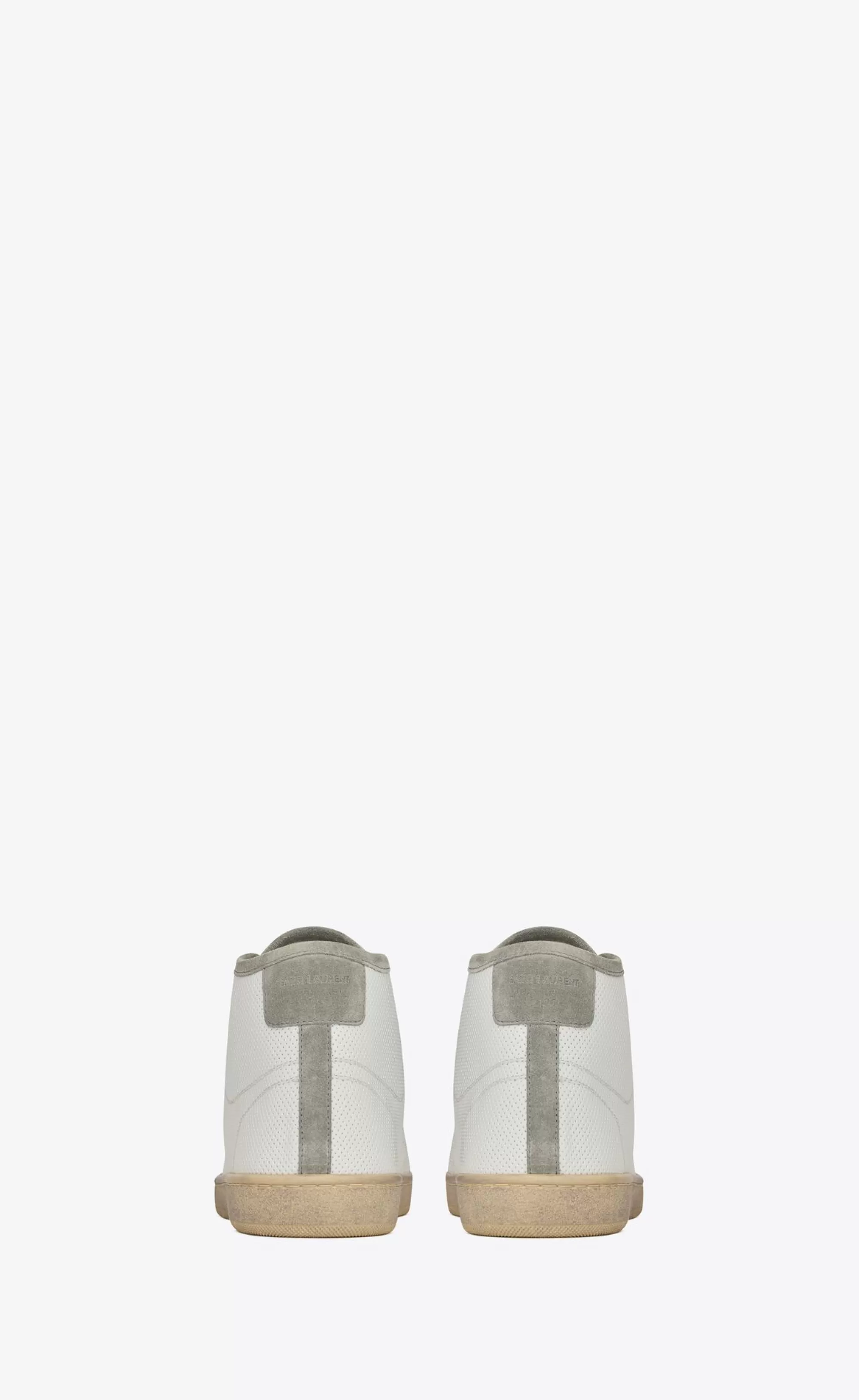 Saint Laurent SNEAKERS^Court Classic SL/39 Sneakers In Leather And Suede | | YSL.com