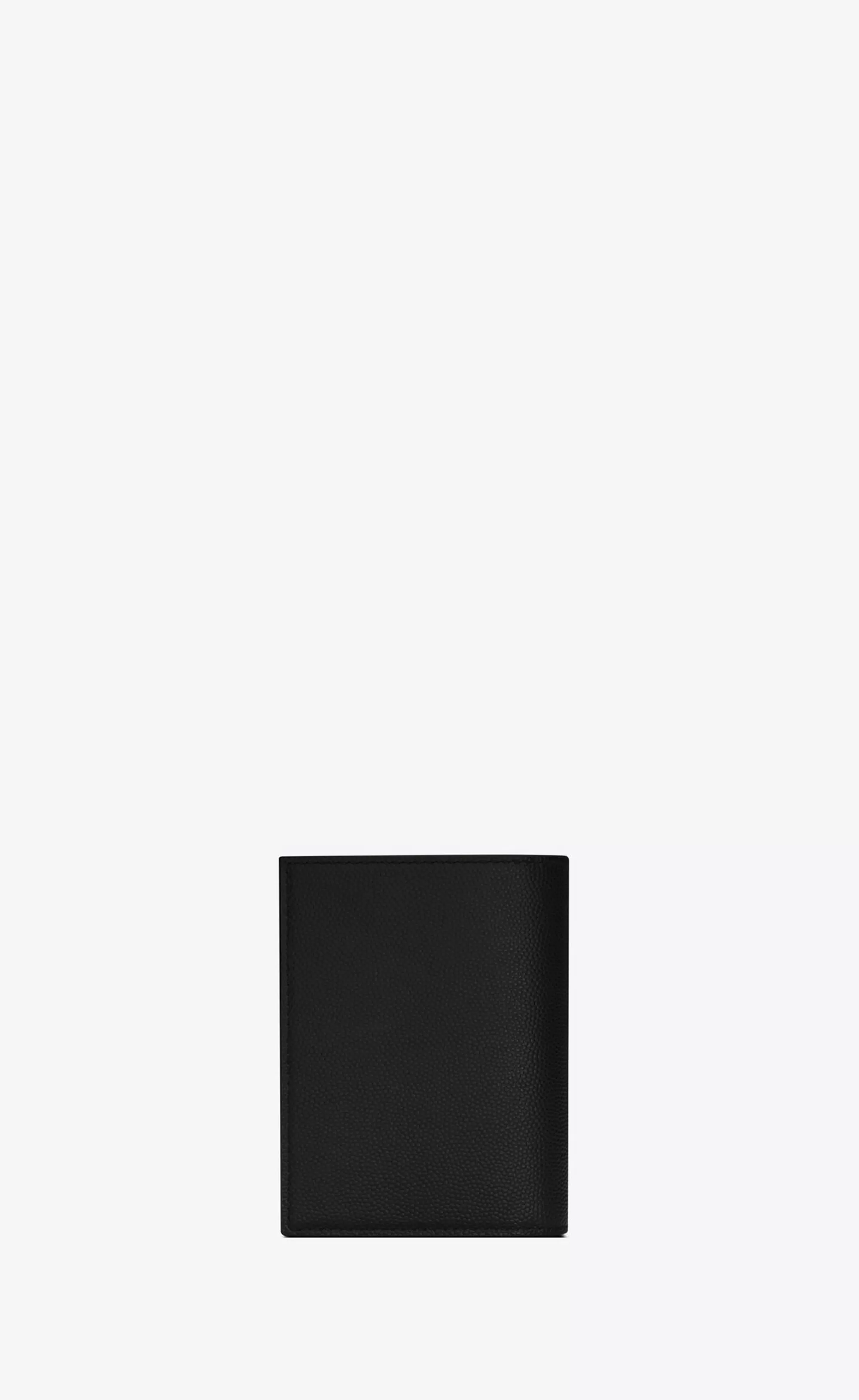 Saint Laurent CARD CASES^Credit Card Wallet In Grain De Poudre Embossed Leather | | YSL.com