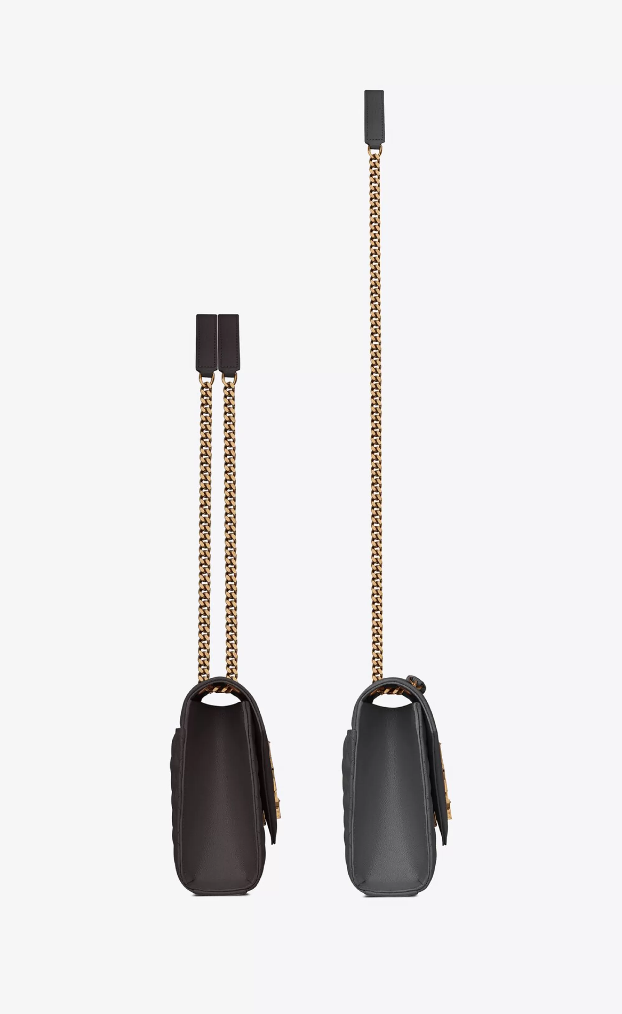 Women Saint Laurent ENVELOPE^ENVELOPE MEDIUM IN QUILTED GRAIN DE POUDRE EMBOSSED LEATHER | | YSL.com