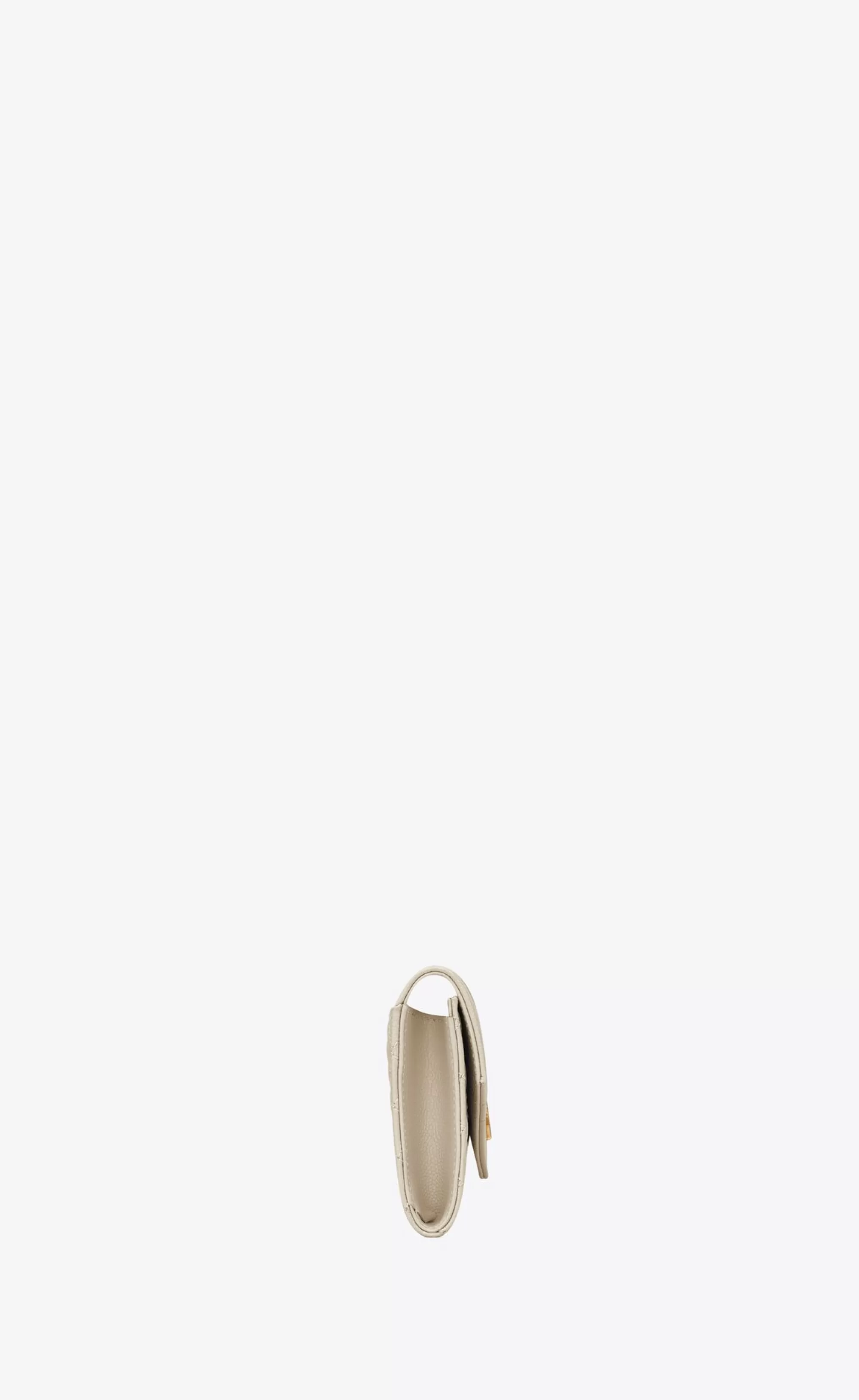 Women Saint Laurent WALLETS^ENVELOPE SMALL ENVELOPE WALLET IN MIX Matelassé Grain De Poudre Embossed LEATHER | | YSL.com