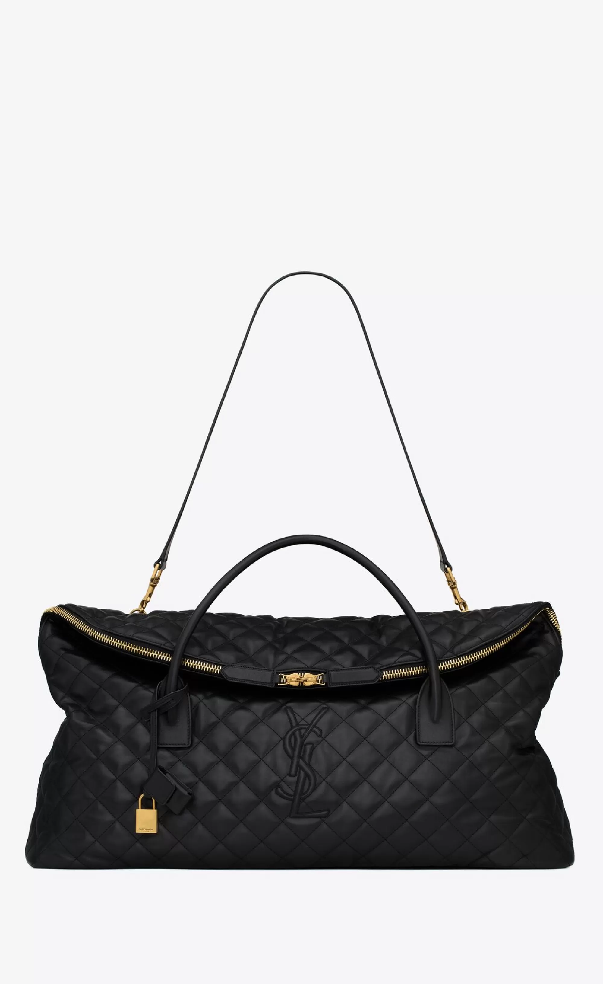 Women Saint Laurent MAXI BAGS | TOP HANDLES^ES GIANT TRAVEL BAG IN QUILTED LEATHER | | YSL.com