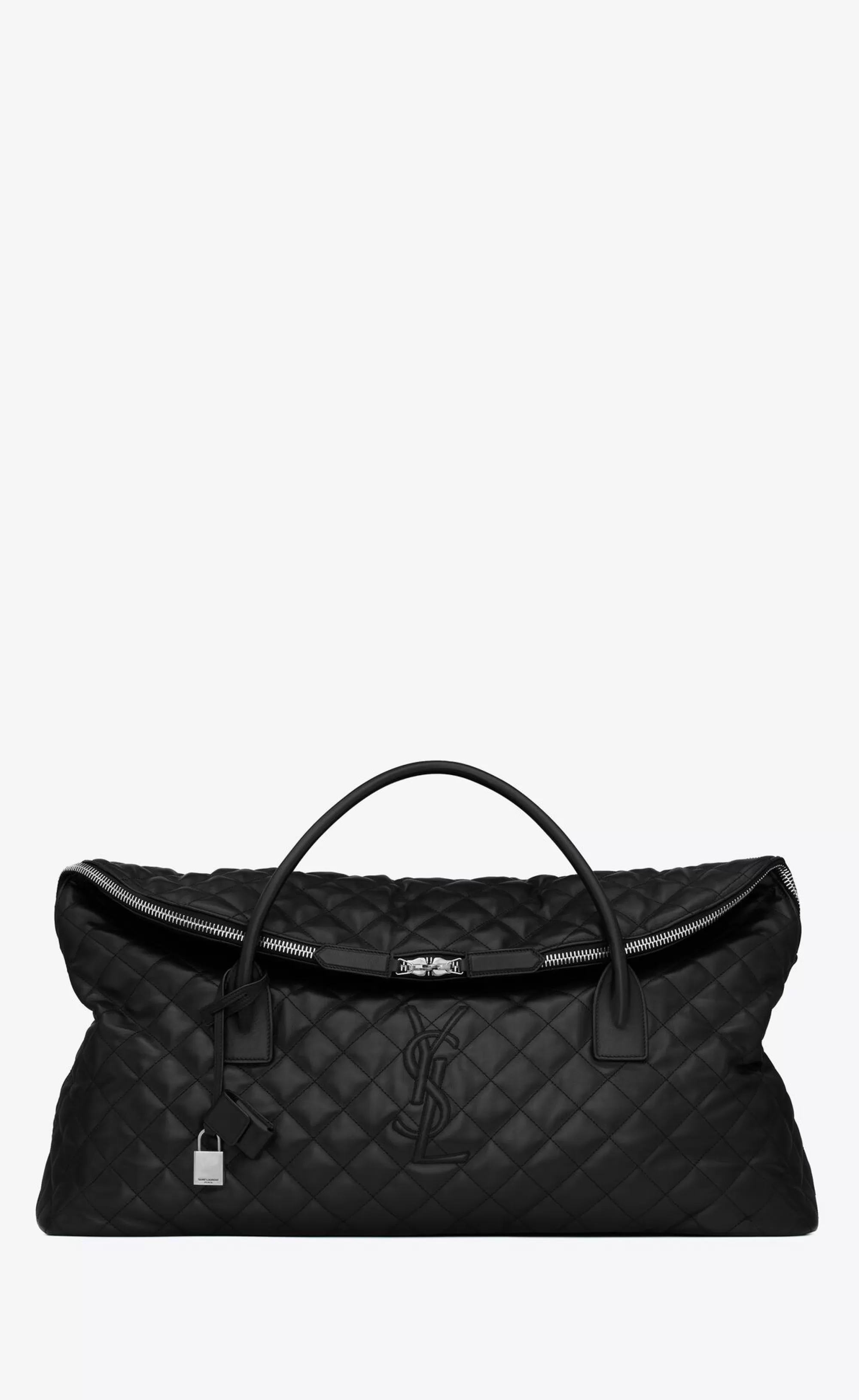 Women Saint Laurent TOP HANDLES^ES GIANT TRAVEL BAG IN QUILTED LEATHER | | YSL.com