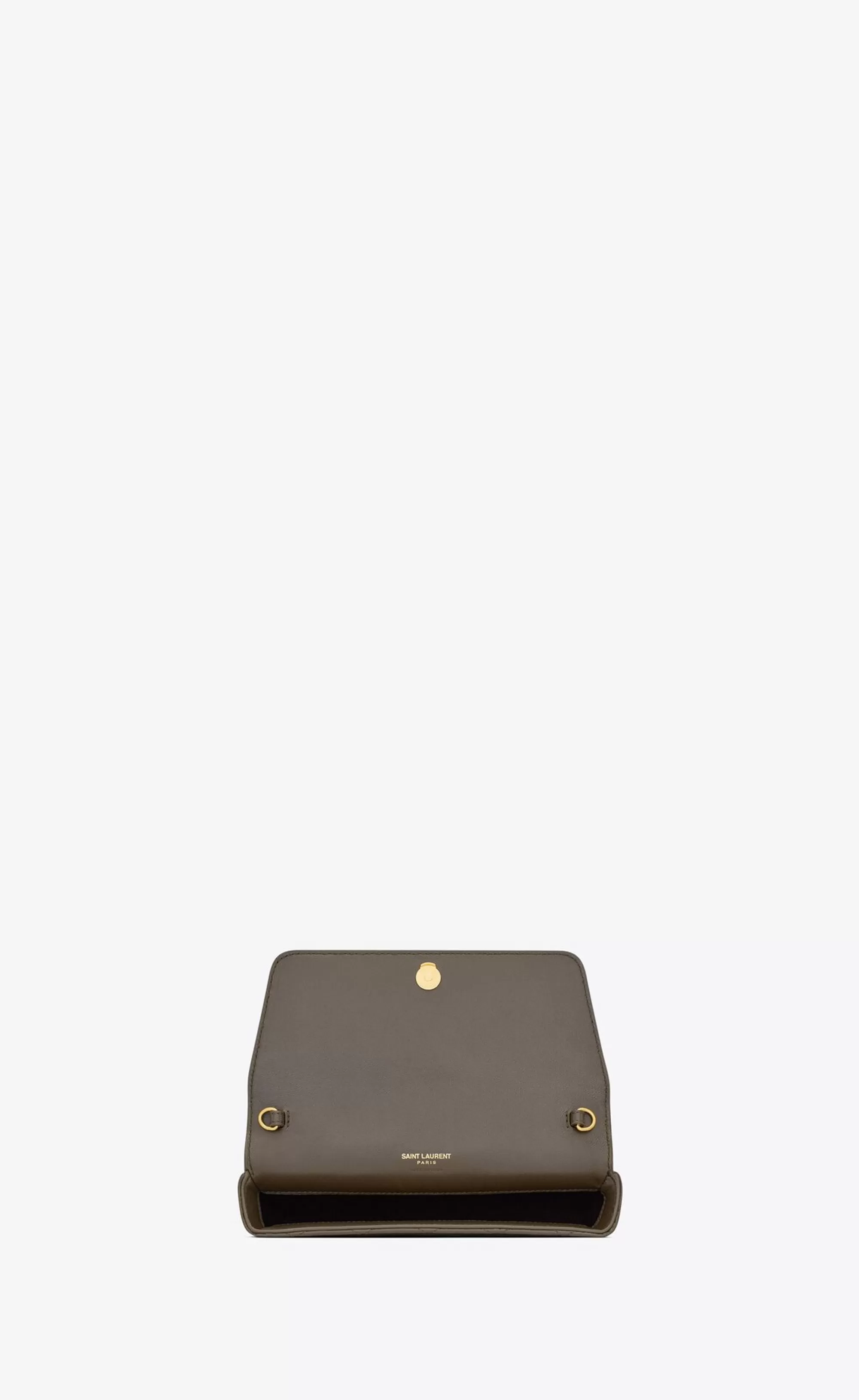 Women Saint Laurent SMALL ACCESSORIES | GABY^GABY Chain Phone Holder In Quilted Lambskin | | YSL.com