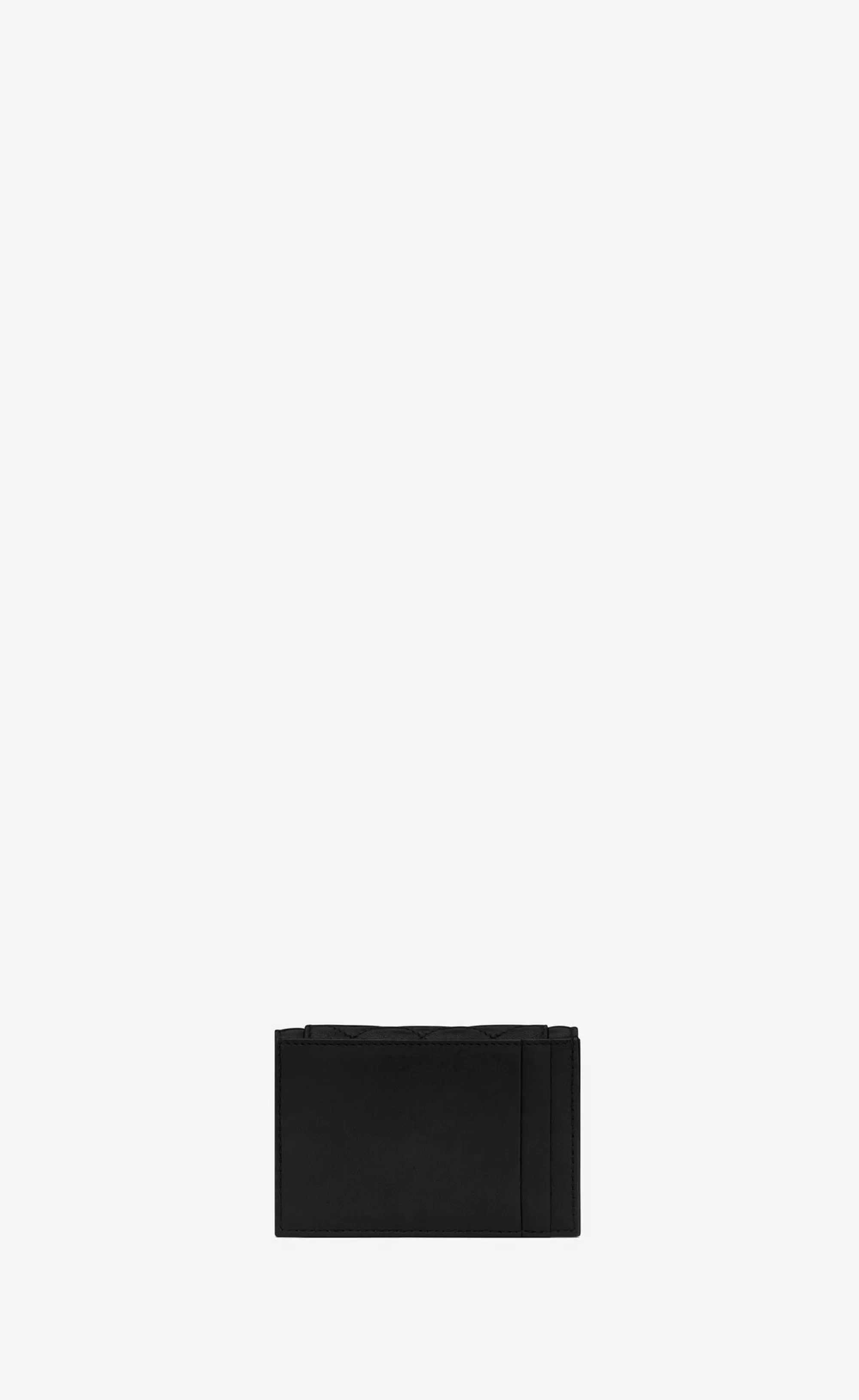 Women Saint Laurent CARD CASES^GABY FLAP CARD CASE IN QUILTED LAMBSKIN | | YSL.com
