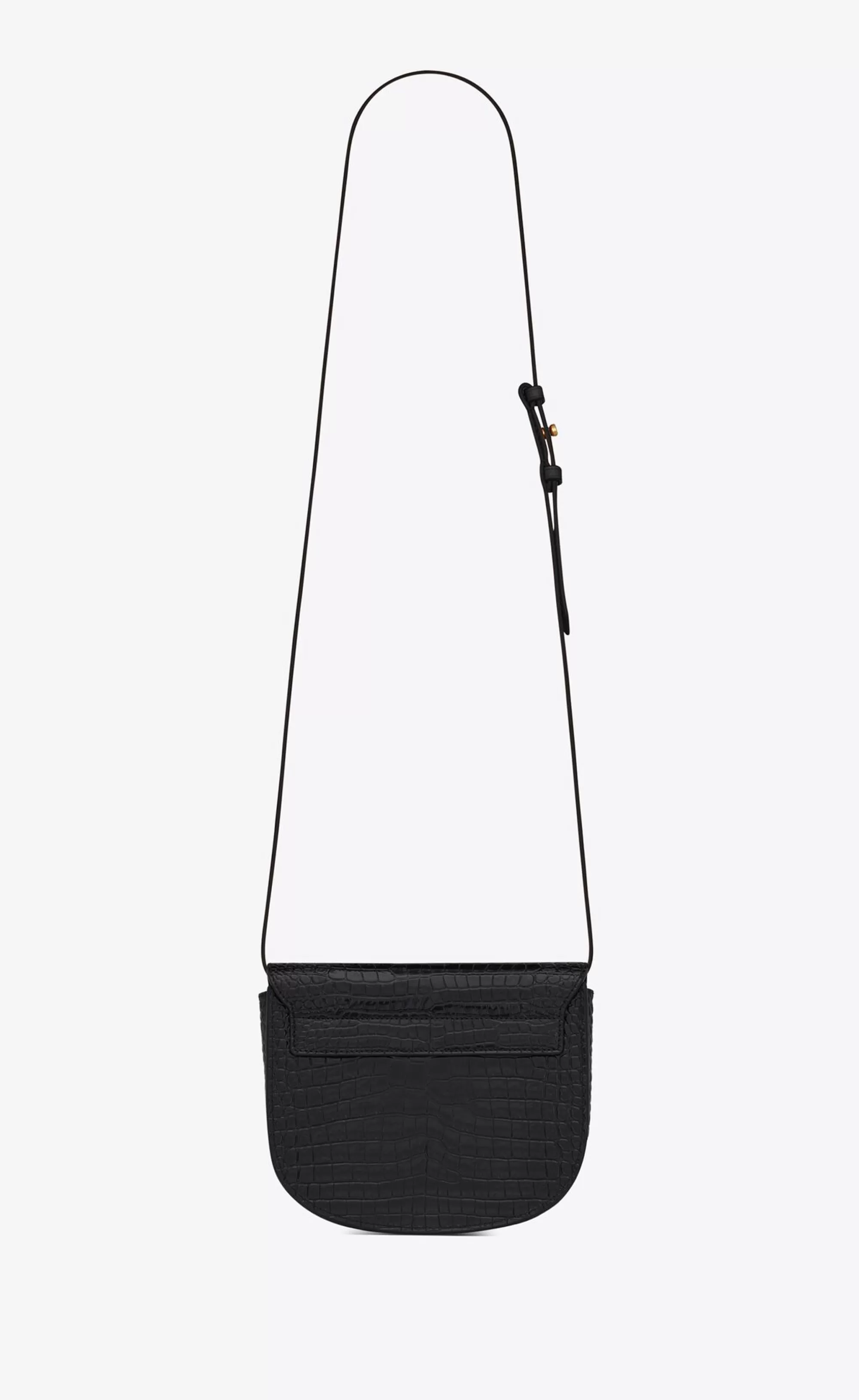 Women Saint Laurent CROSSBODY BAGS^KAIA SMALL SATCHEL IN SHINY CROCODILE-EMBOSSED LEATHER | | YSL.com