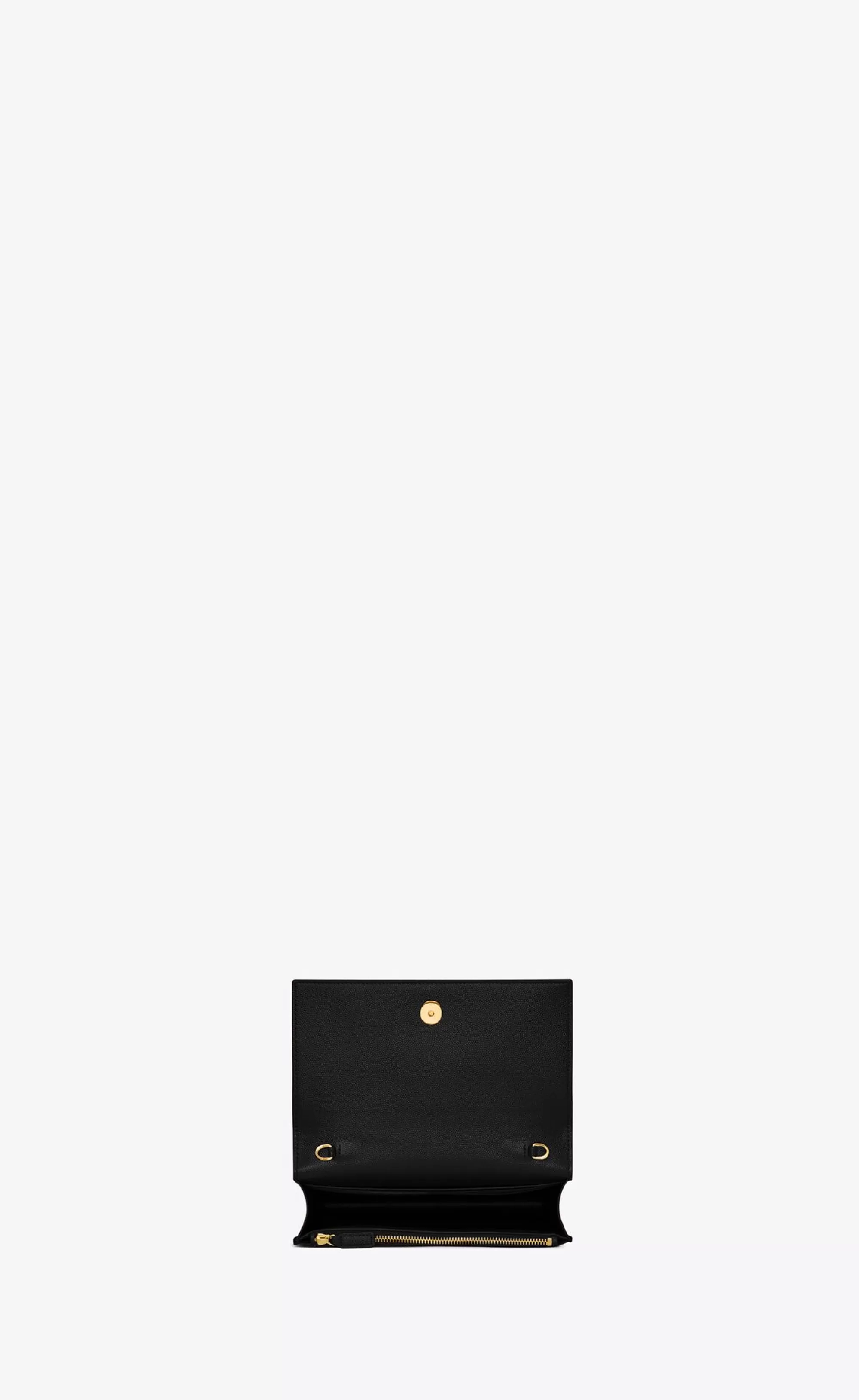 Women Saint Laurent CHAIN WALLETS | MINI BAGS^Kate Chain Wallet In GRAIN DE POUDRE LEATHER | | YSL.com