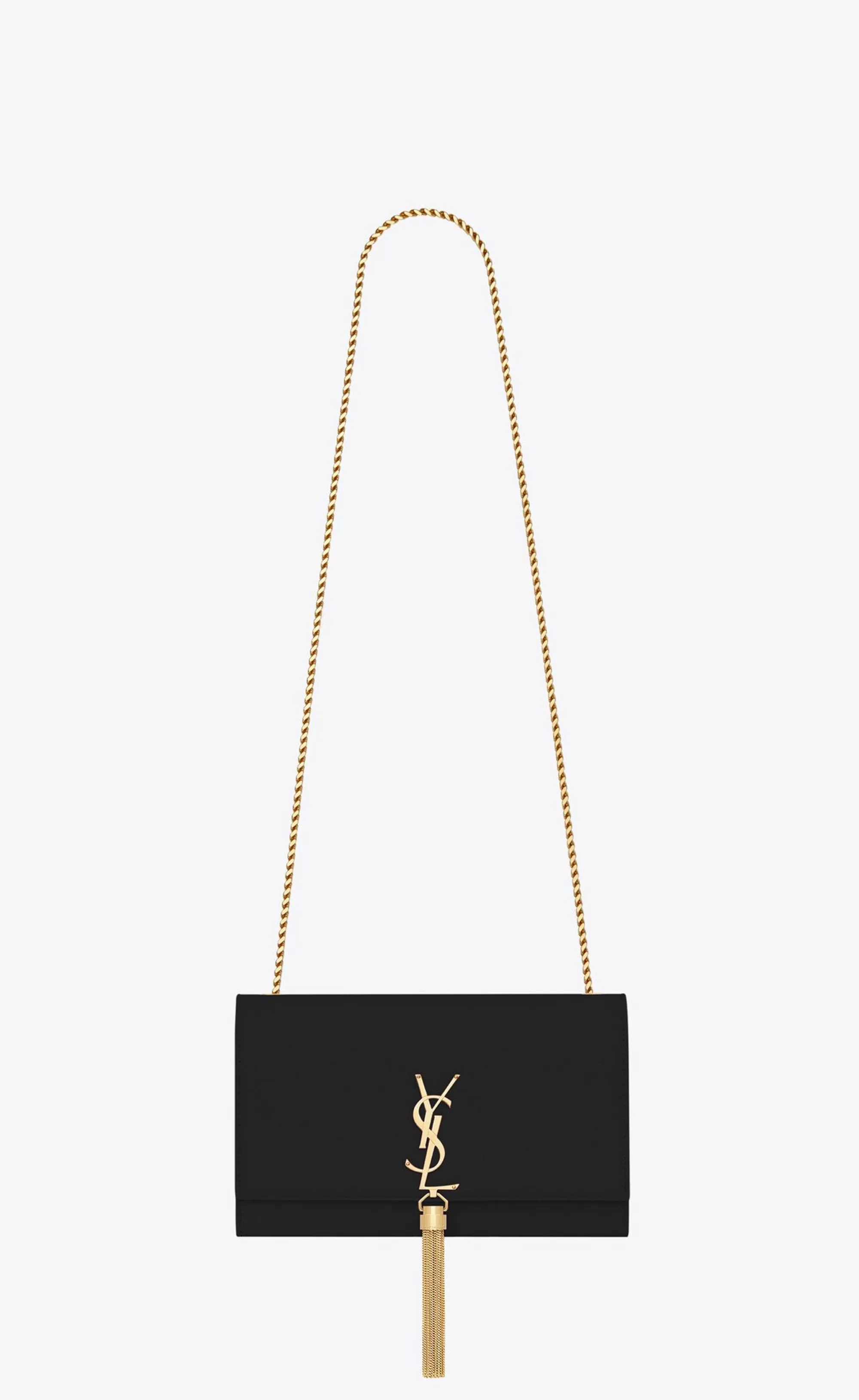 Women Saint Laurent KATE^KATE MEDIUM TASSEL IN GRAIN DE POUDRE EMBOSSED LEATHER | | YSL.com
