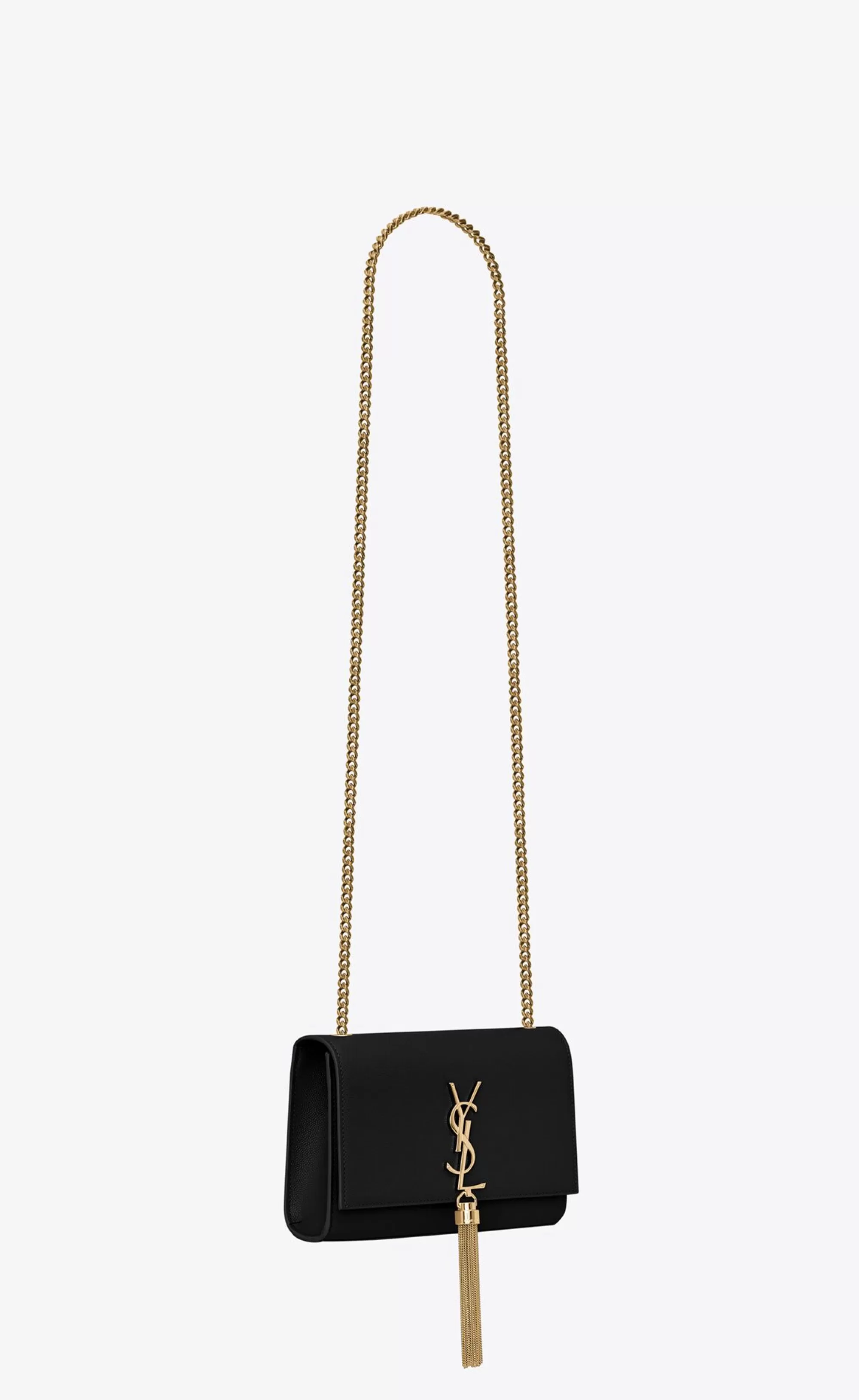 Women Saint Laurent CLUTCHES AND EVENING | CROSSBODY BAGS^KATE SMALL TASSEL IN GRAIN DE POUDRE EMBOSSED LEATHER | | YSL.com