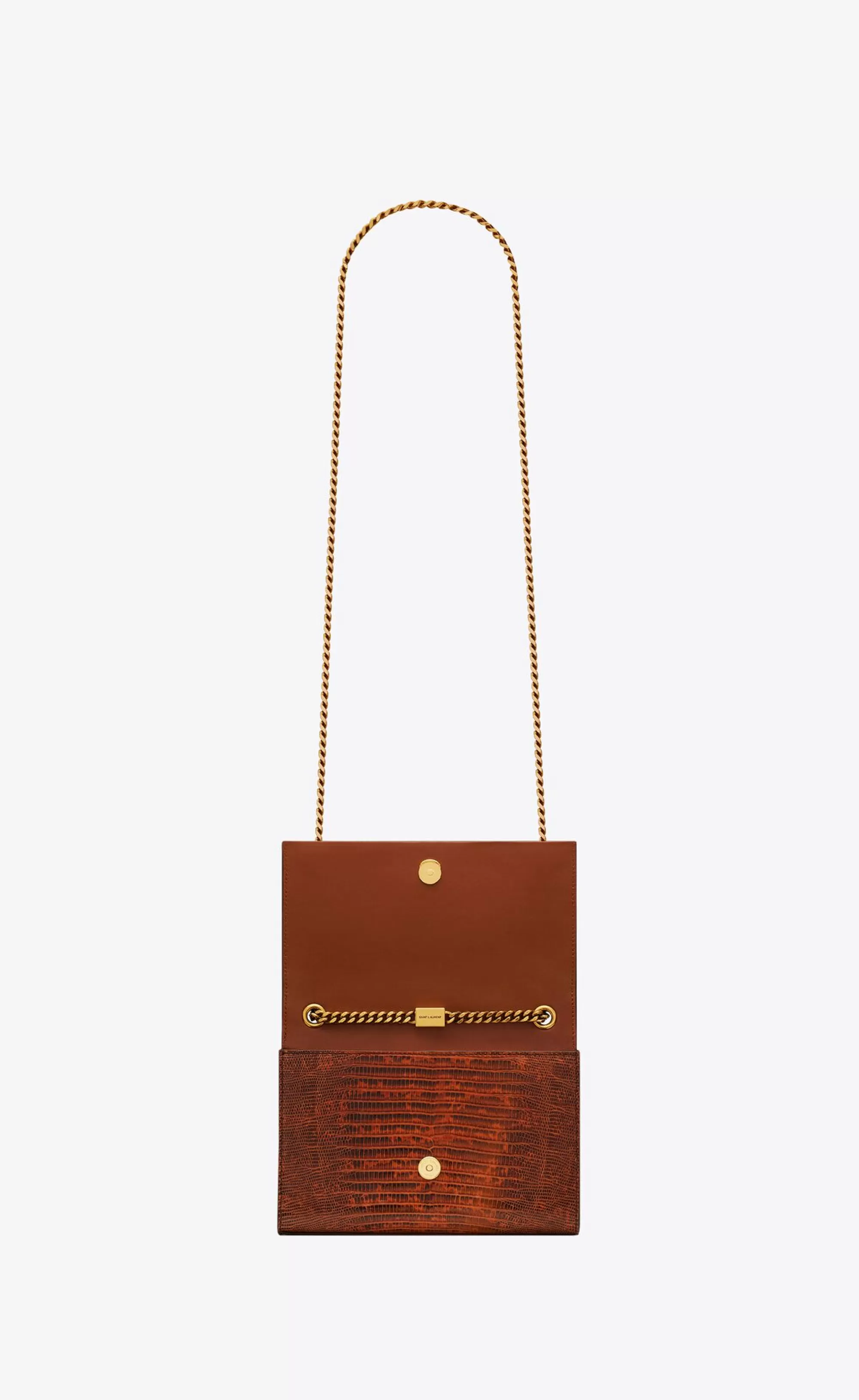 Women Saint Laurent KATE^KATE SMALL Tassel In Lacquered Lizard Skin | | YSL.com