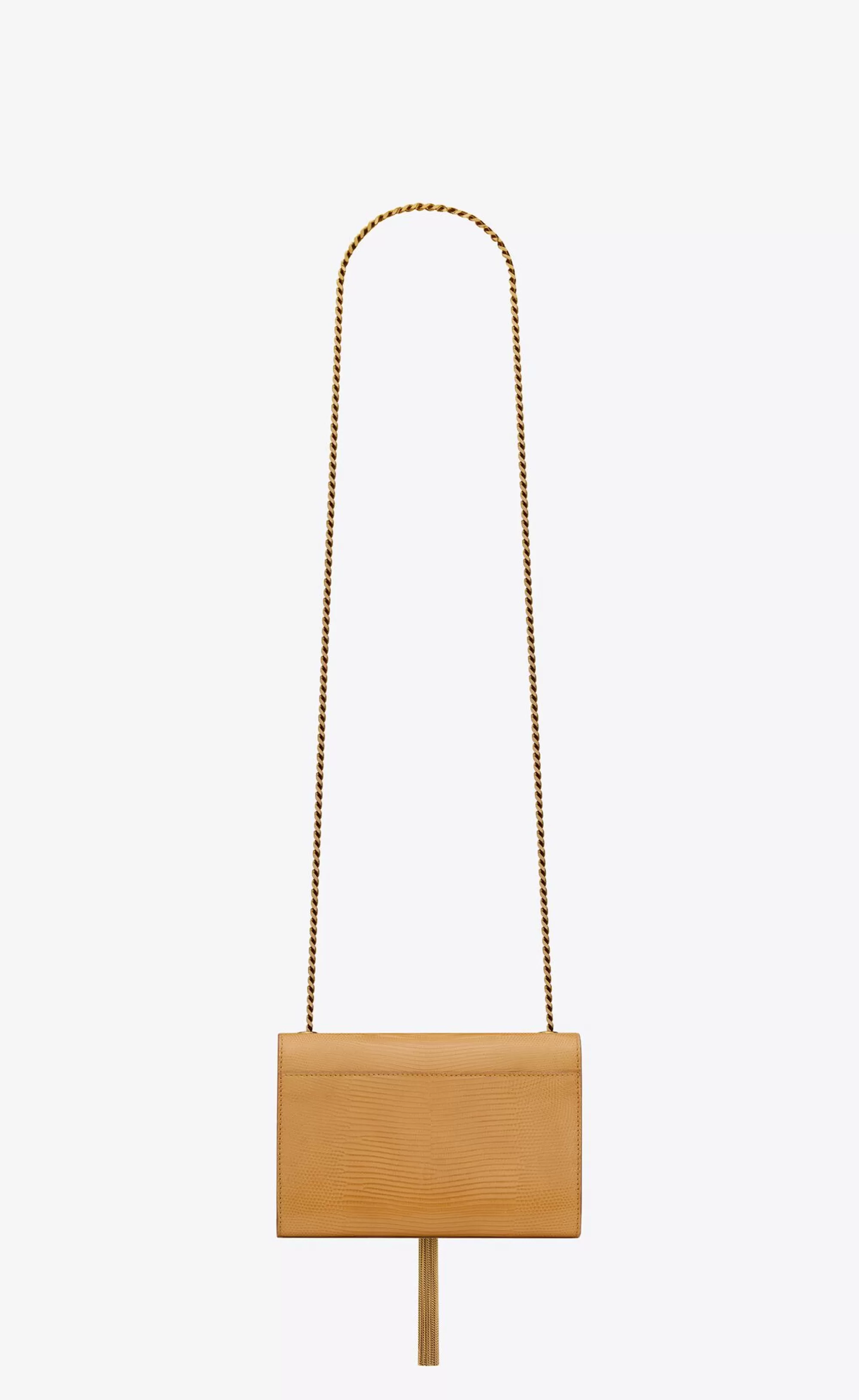 Women Saint Laurent KATE^KATE SMALL With Tassel In Shiny Lizard | | YSL.com
