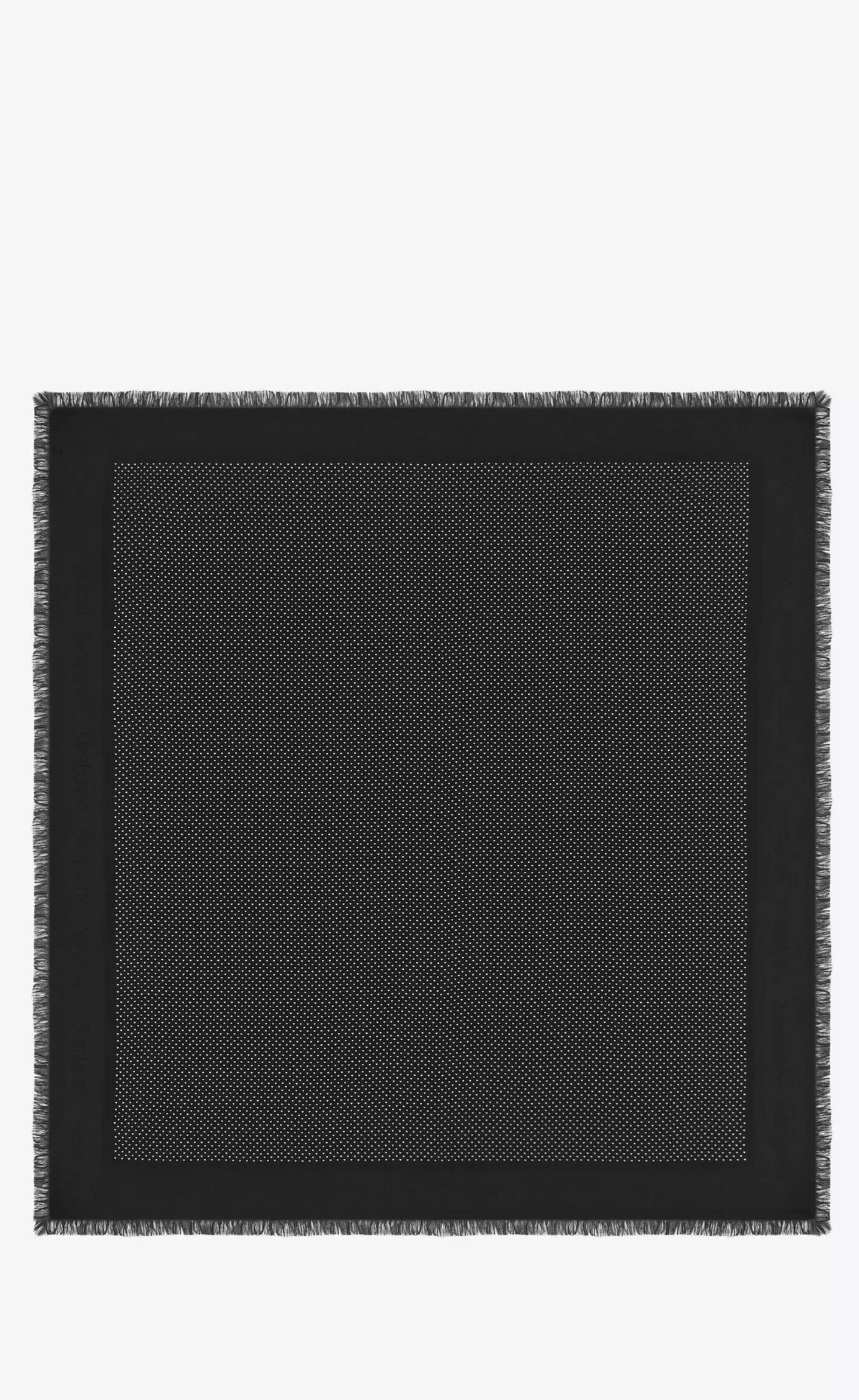 Women Saint Laurent TEXTILE ACCESSORIES | SQUARE SCARVES^Large Square Scarf In Micro Heart Modal And Silk | | YSL.com