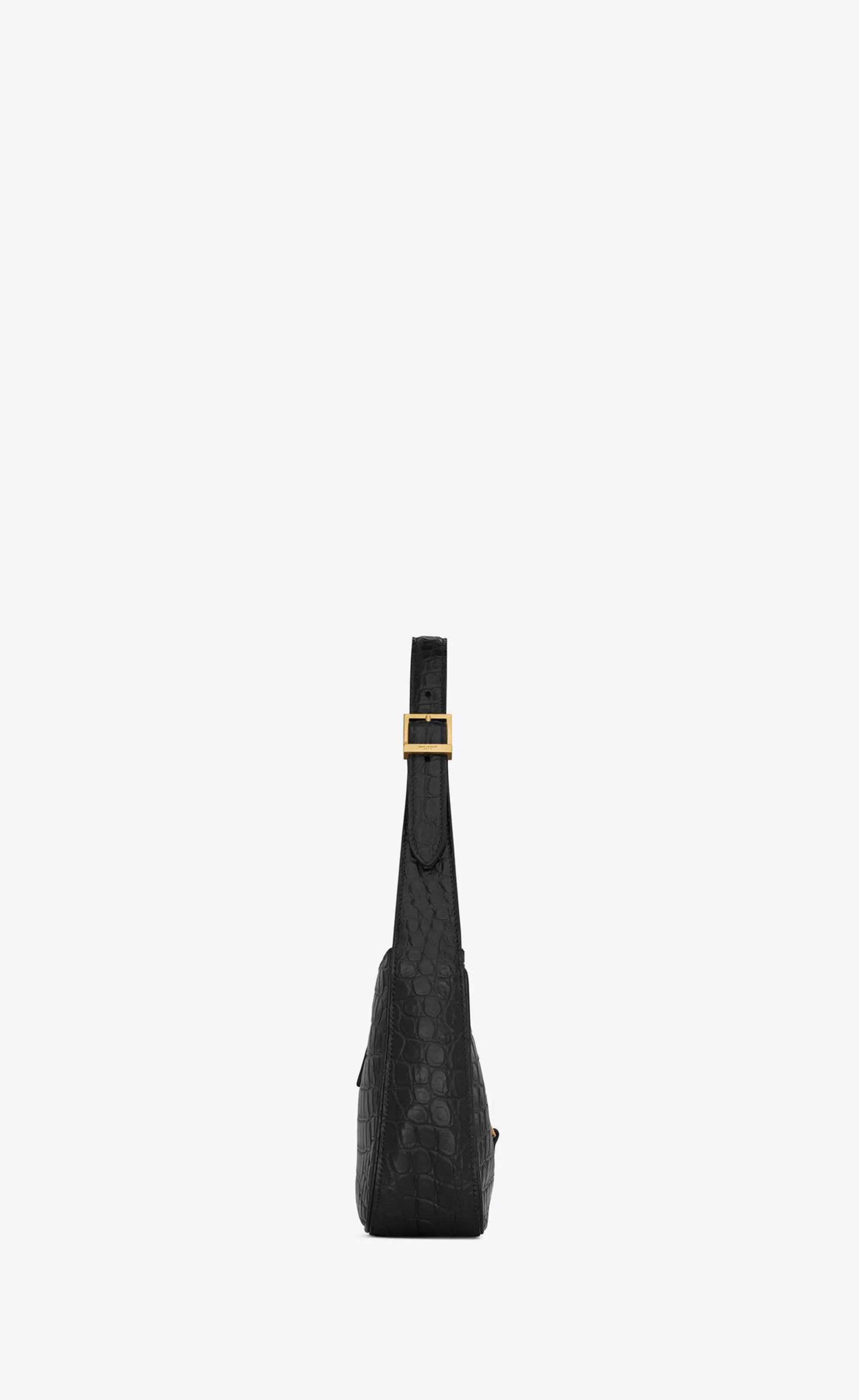 Women Saint Laurent HOBOS AND BUCKETS | SHOULDER BAGS^LE 5 À 7 In Crocodile-embossed Shiny Leather | | YSL.com