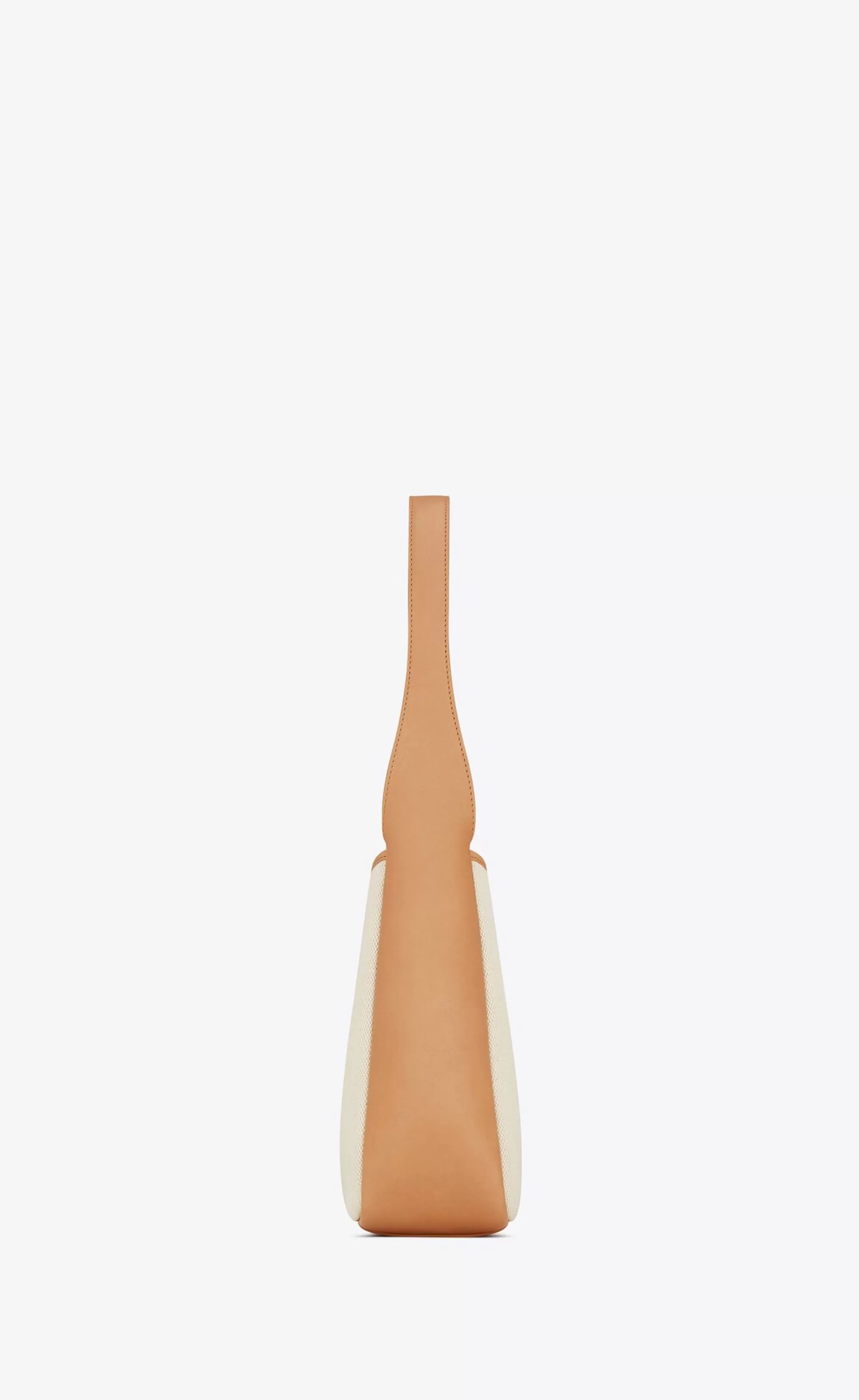 Women Saint Laurent LE 5 à 7^LE 5 À 7 SMALL Supple In Canvas And Smooth Leather | | YSL.com