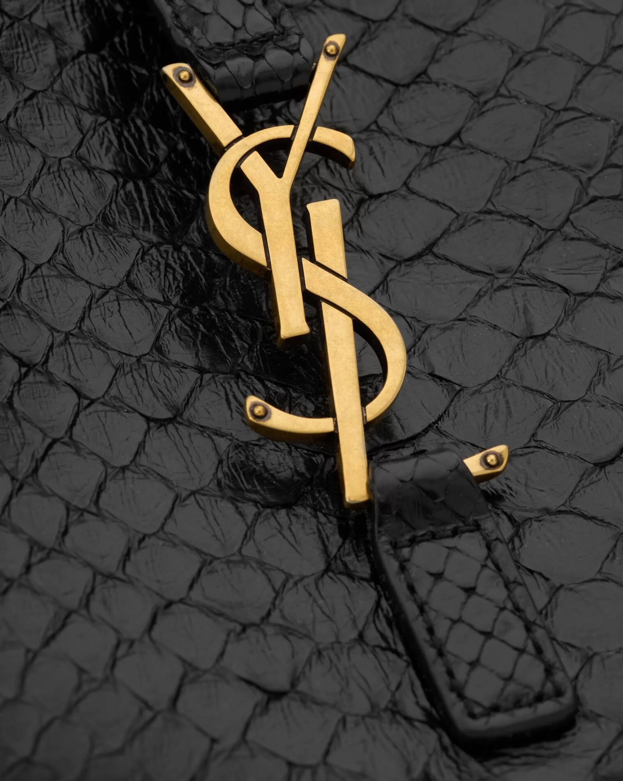 Women Saint Laurent LE 5 à 7^LE 5 À 7 Small Supple In Python | | YSL.com