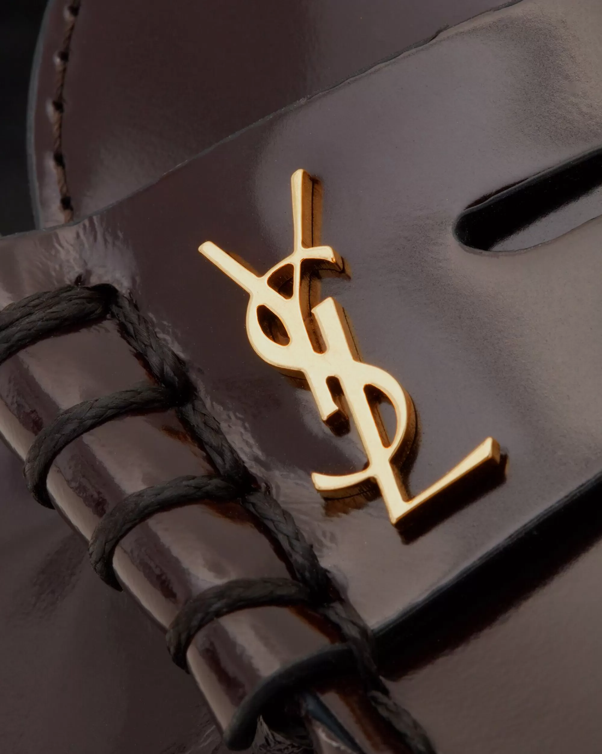 Women Saint Laurent LOAFERS | FLATS^LE LOAFER Penny Slippers In Glazed Leather | | YSL.com