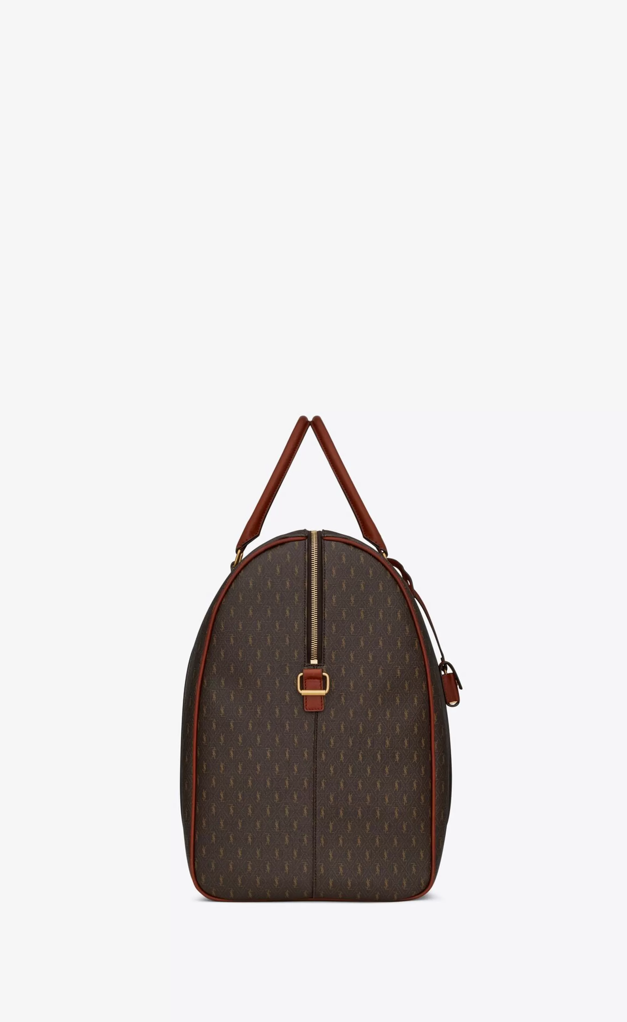 Saint Laurent TRAVEL BAGS^LE MONOGRAMME 72H DUFFLE IN CASSANDRE CANVAS AND SMOOTH LEATHER | | YSL.com