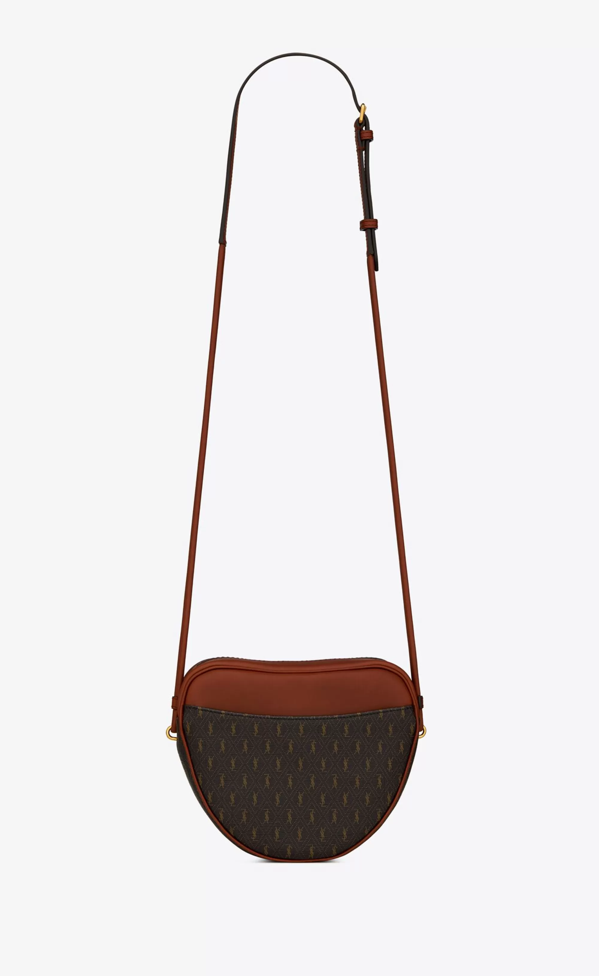 Women Saint Laurent CROSSBODY BAGS^LE MONOGRAMME CŒUR BAG IN CASSANDRE CANVAS AND SMOOTH LEATHER | | YSL.com