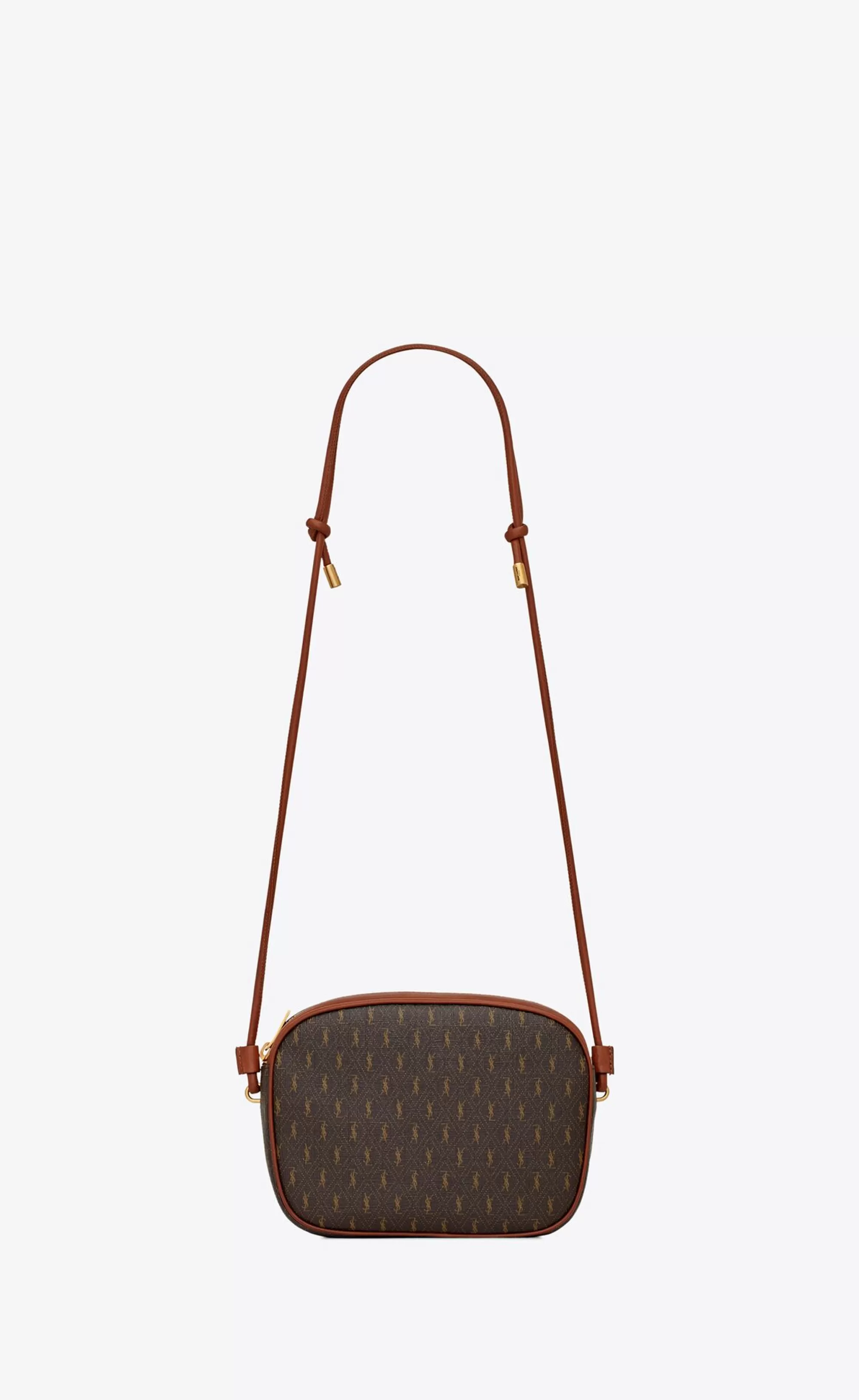 Women Saint Laurent CROSSBODY BAGS^Le Monogramme Small Camera Bag In Canvas And Smooth Leather | | YSL.com
