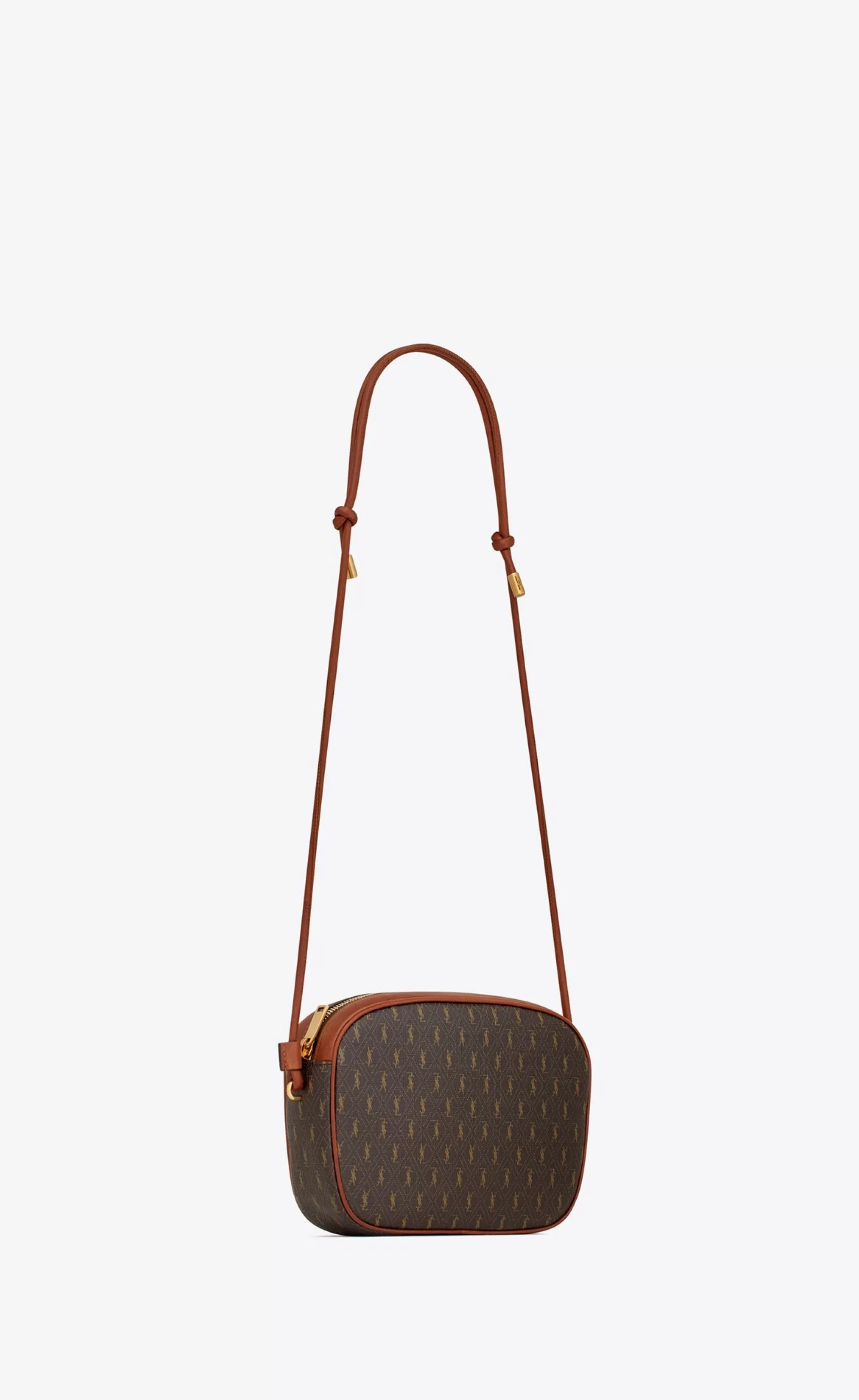 Women Saint Laurent CROSSBODY BAGS^Le Monogramme Small Camera Bag In Canvas And Smooth Leather | | YSL.com