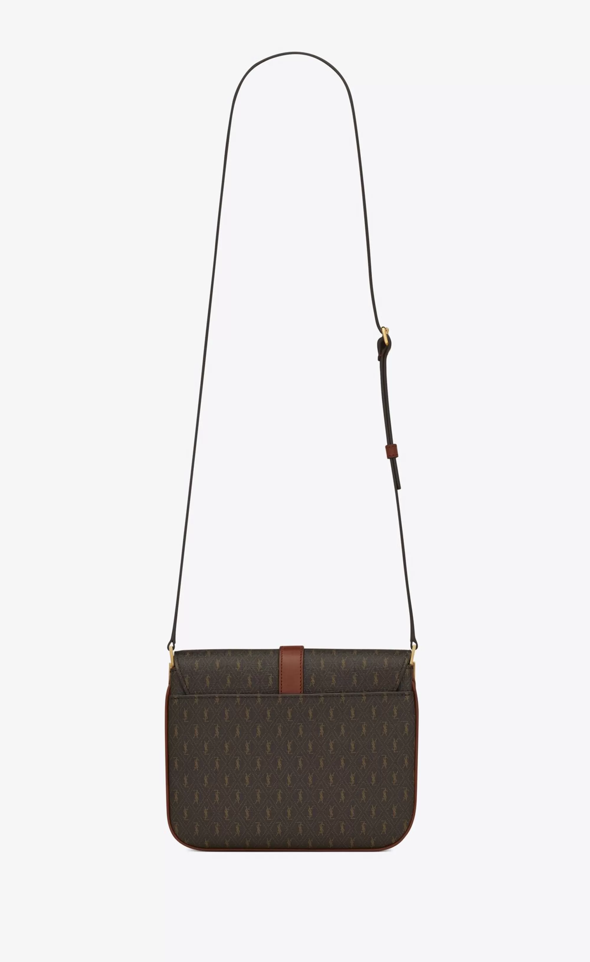Women Saint Laurent CROSSBODY BAGS^LE MONOGRAMME Small Satchel IN CASSANDRE CANVAS AND SMOOTH LEATHER | | YSL.com
