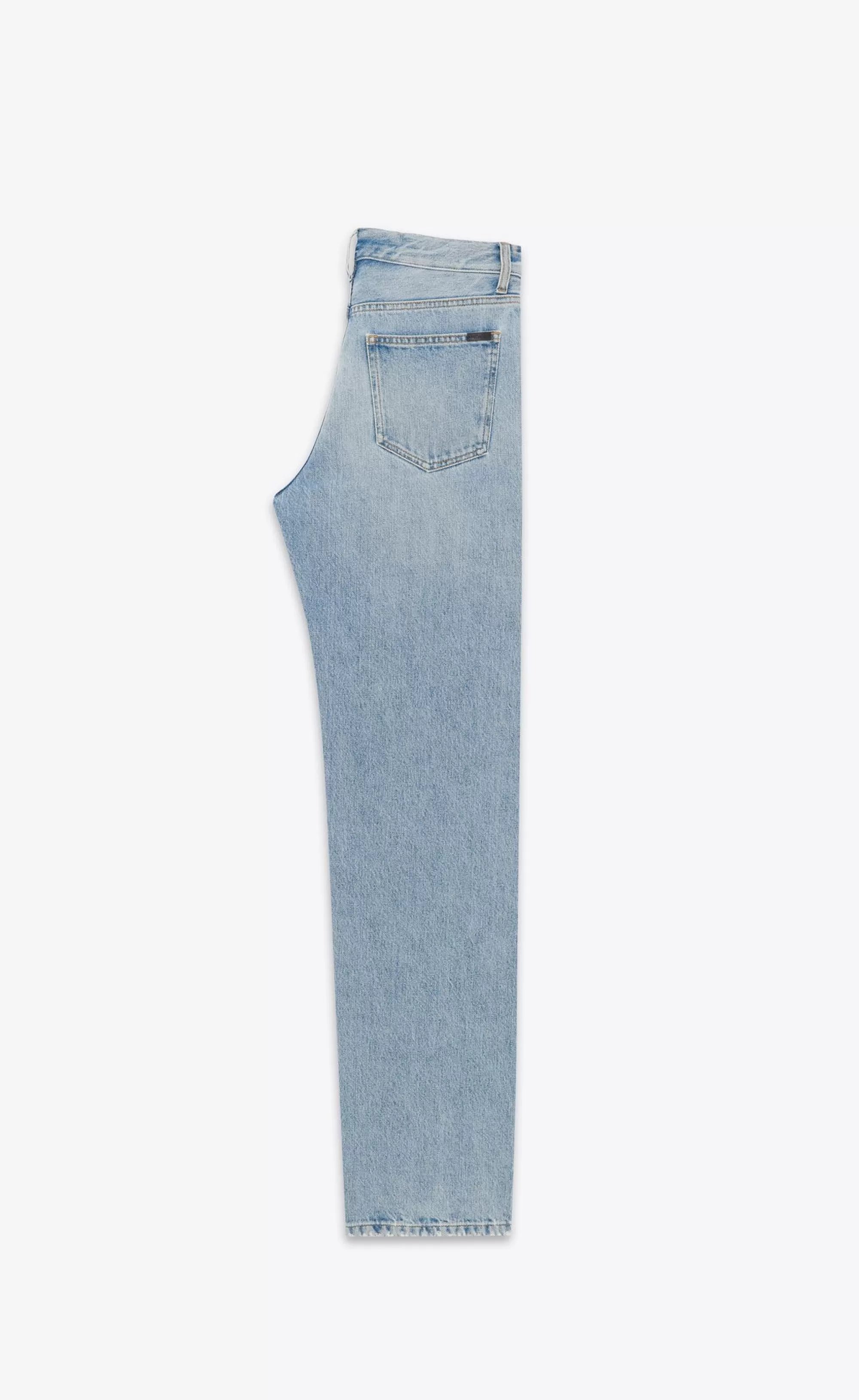 Women Saint Laurent Denim^Long Baggy Jeans In Denim | | YSL.com
