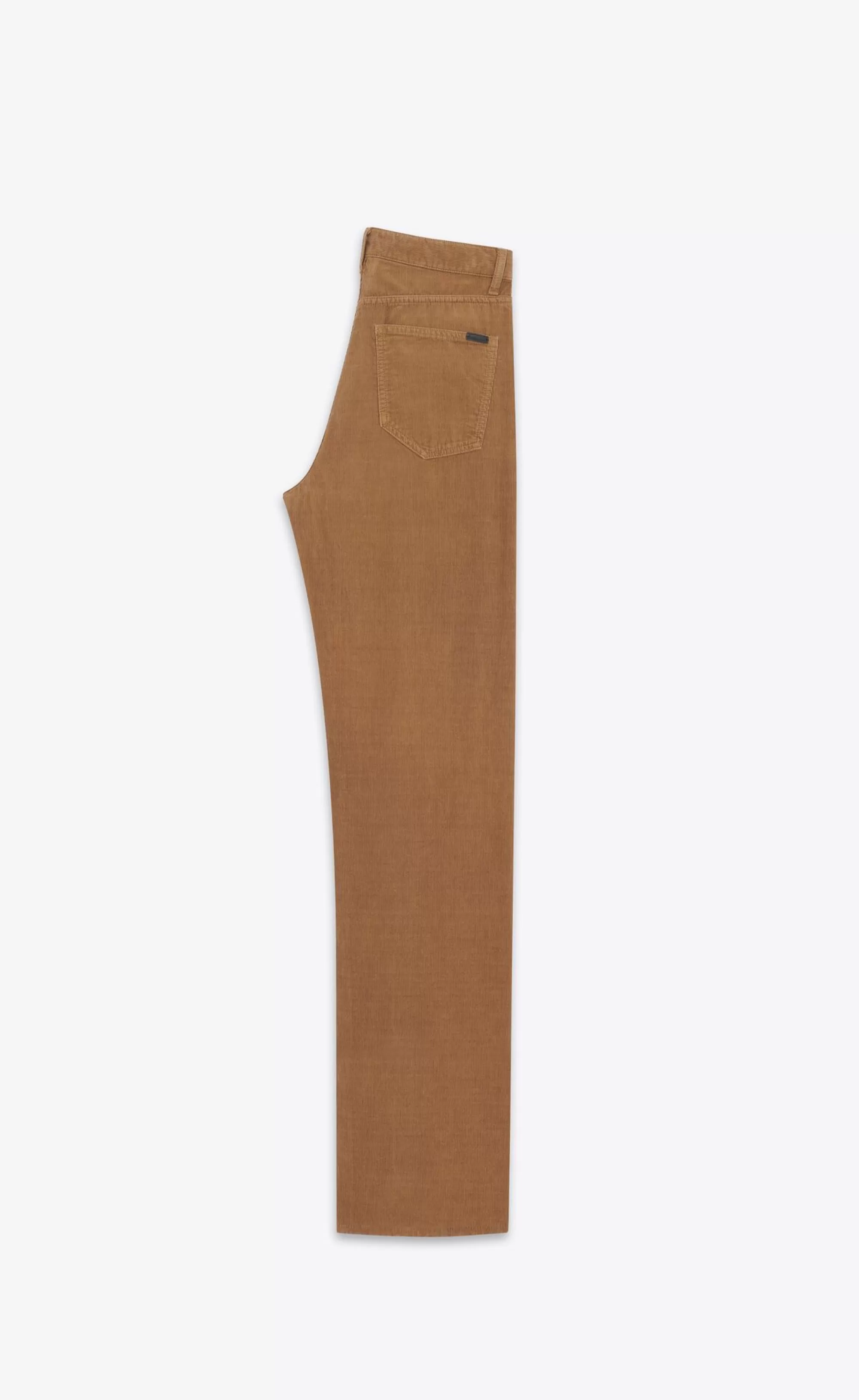 Women Saint Laurent Denim^Long Baggy Jeans In Corduroy | | YSL.com