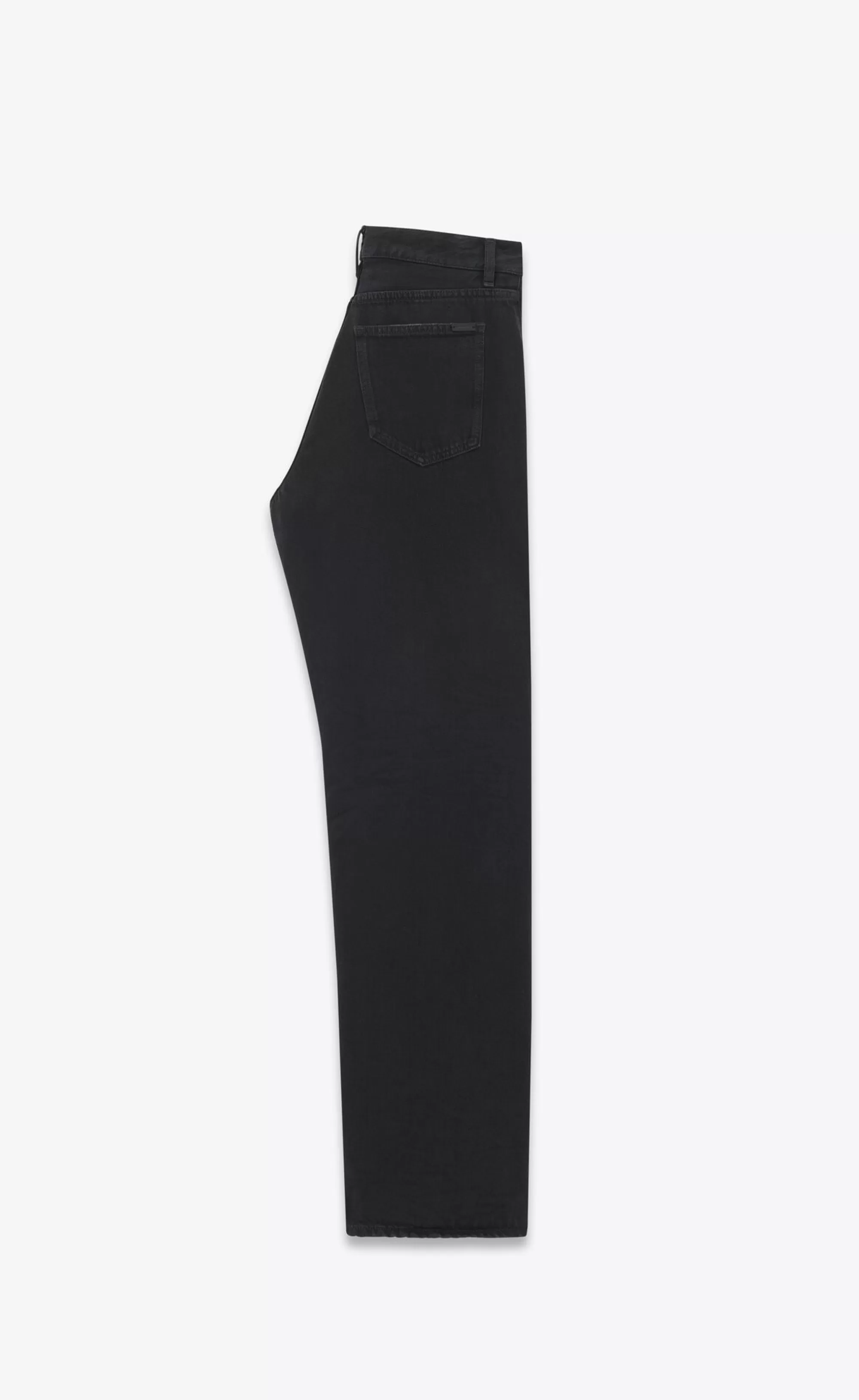 Saint Laurent ALL READY TO WEAR | DENIM^Long Extreme Baggy Jeans In Carbon Denim | | YSL.com