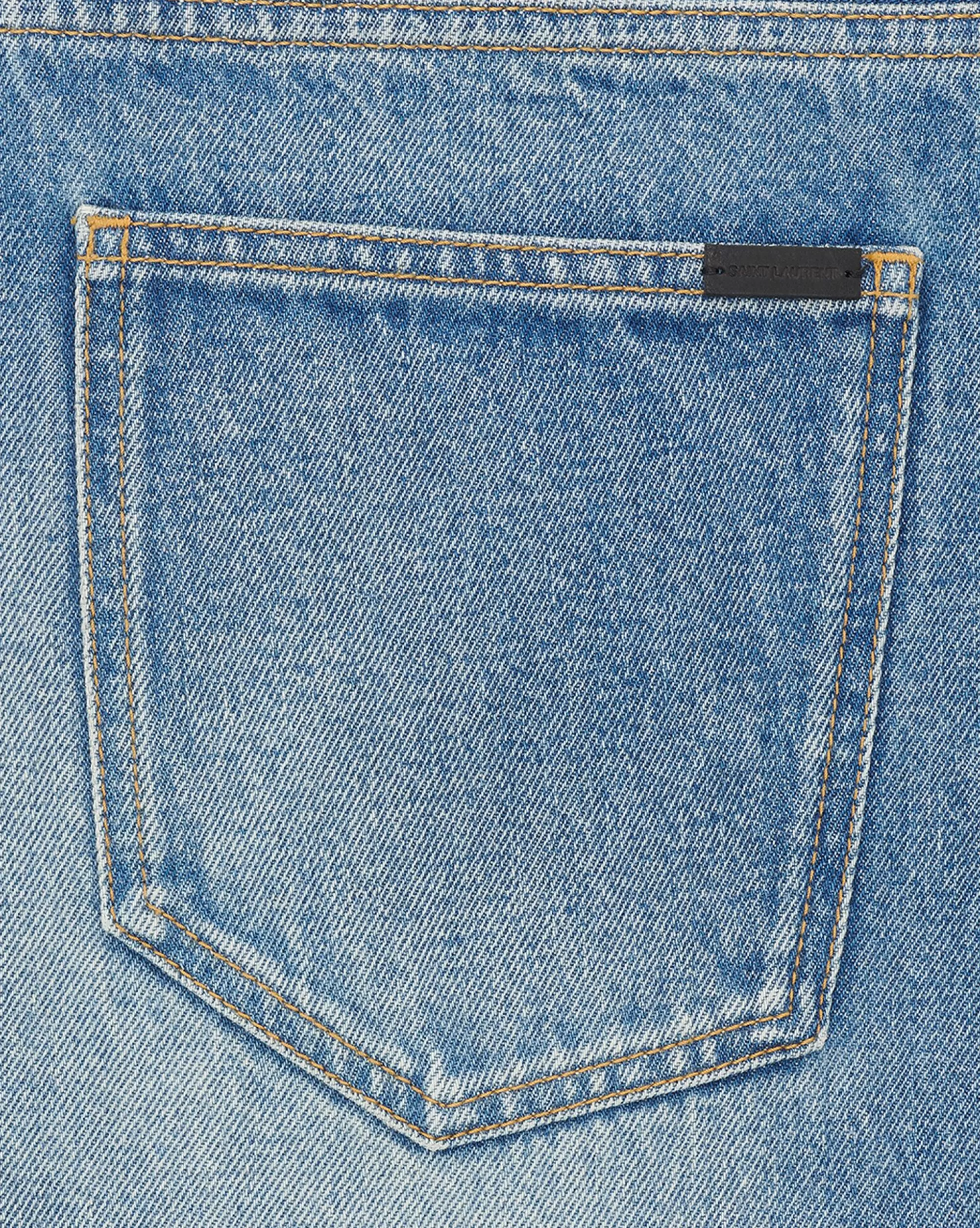 Saint Laurent ALL READY TO WEAR | DENIM^Long Extreme Baggy Jeans In Denim | | YSL.com