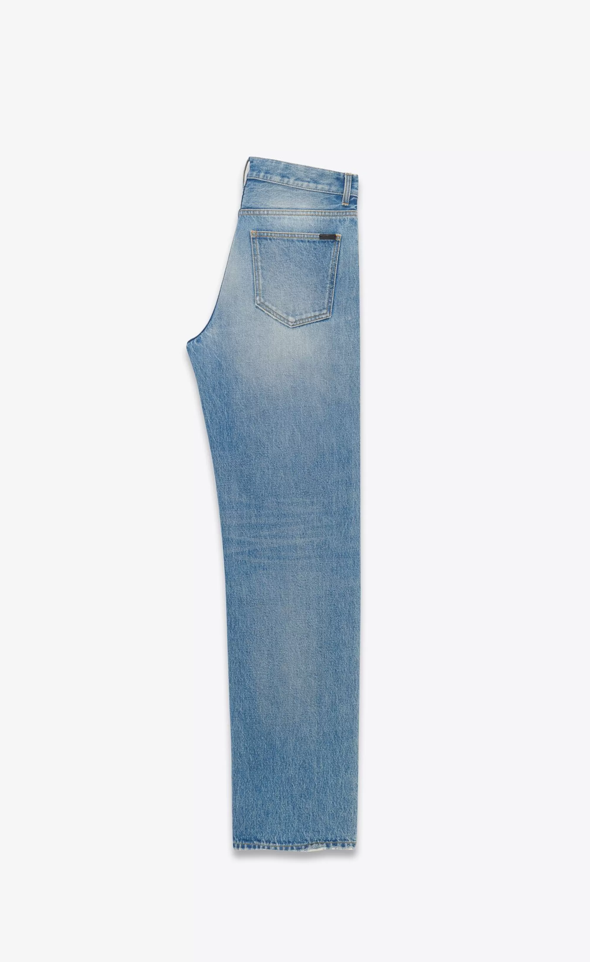 Women Saint Laurent Denim^Long Extreme Baggy Jeans In Denim | | YSL.com
