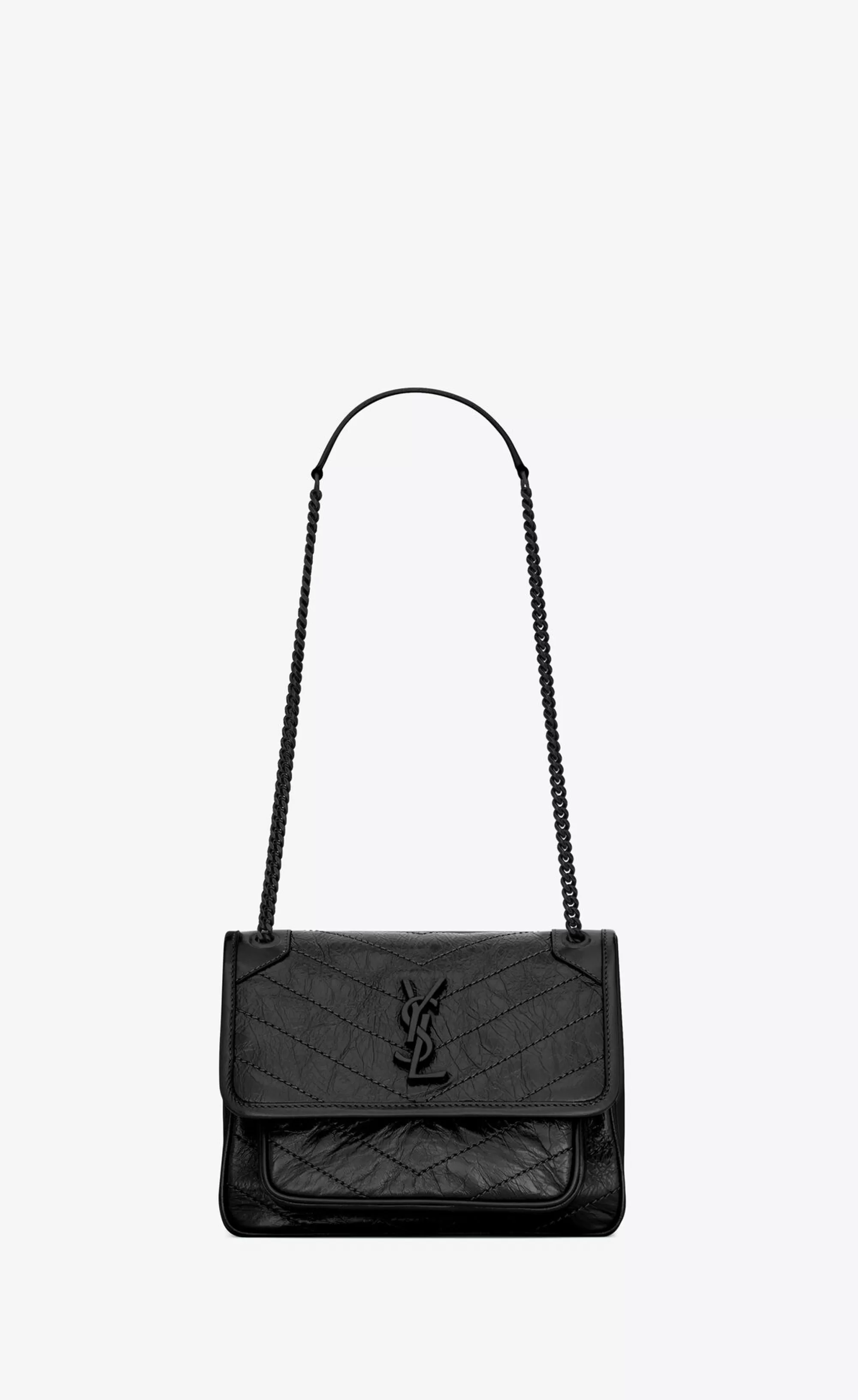 Women Saint Laurent SHOULDER BAGS | NIKI^NIKI BABY IN VINTAGE LEATHER | | YSL.com