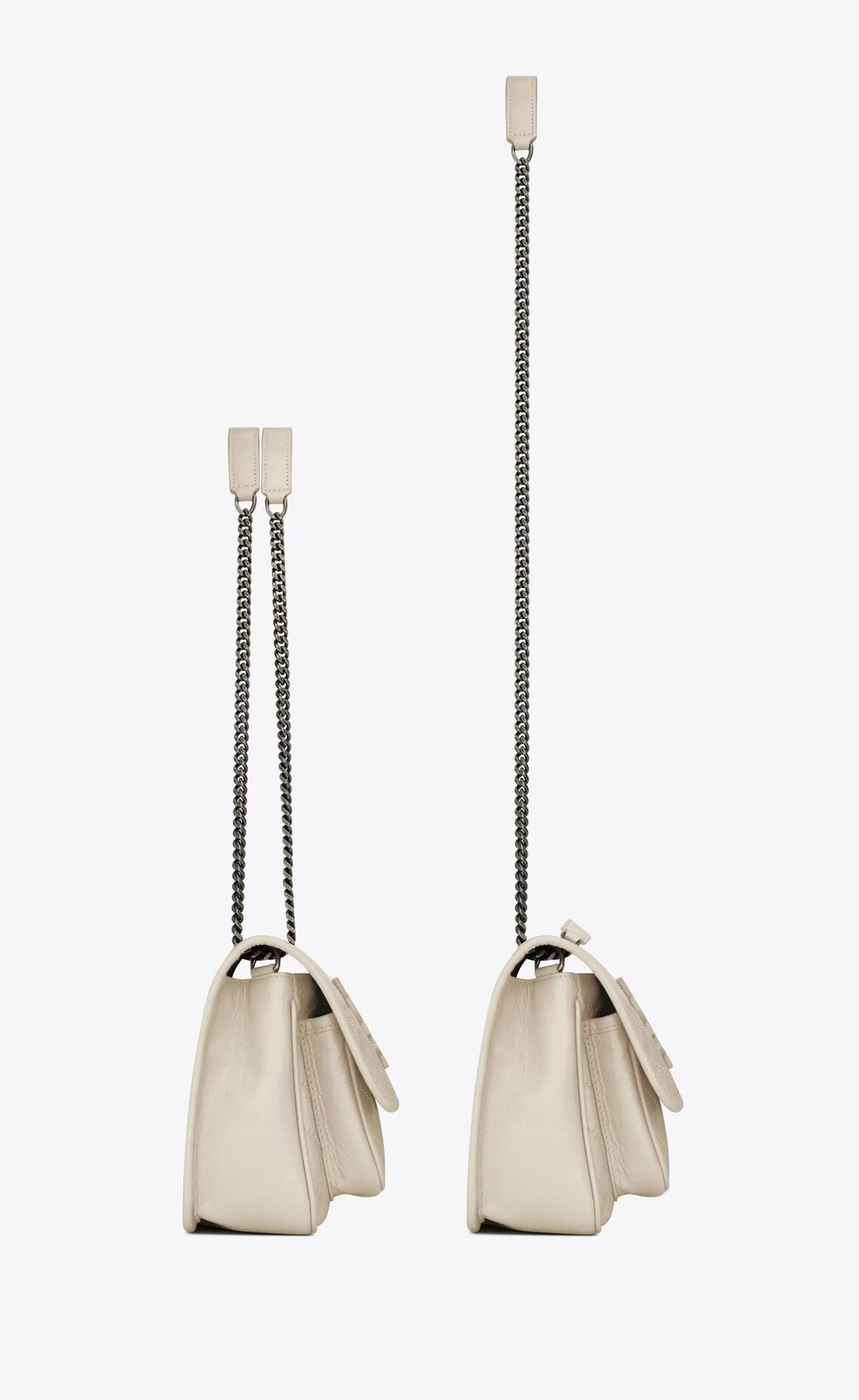 Women Saint Laurent SHOULDER BAGS | NIKI^NIKI BABY IN VINTAGE LEATHER | | YSL.com